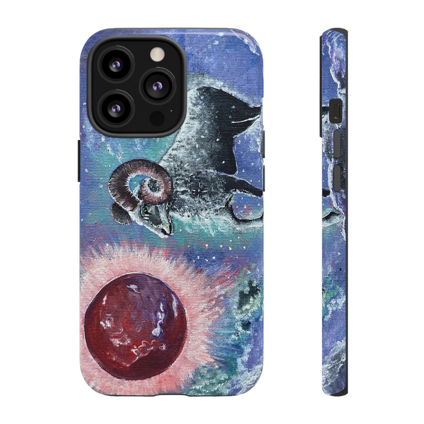 Tough Phone Case Aries Design by Dive Up