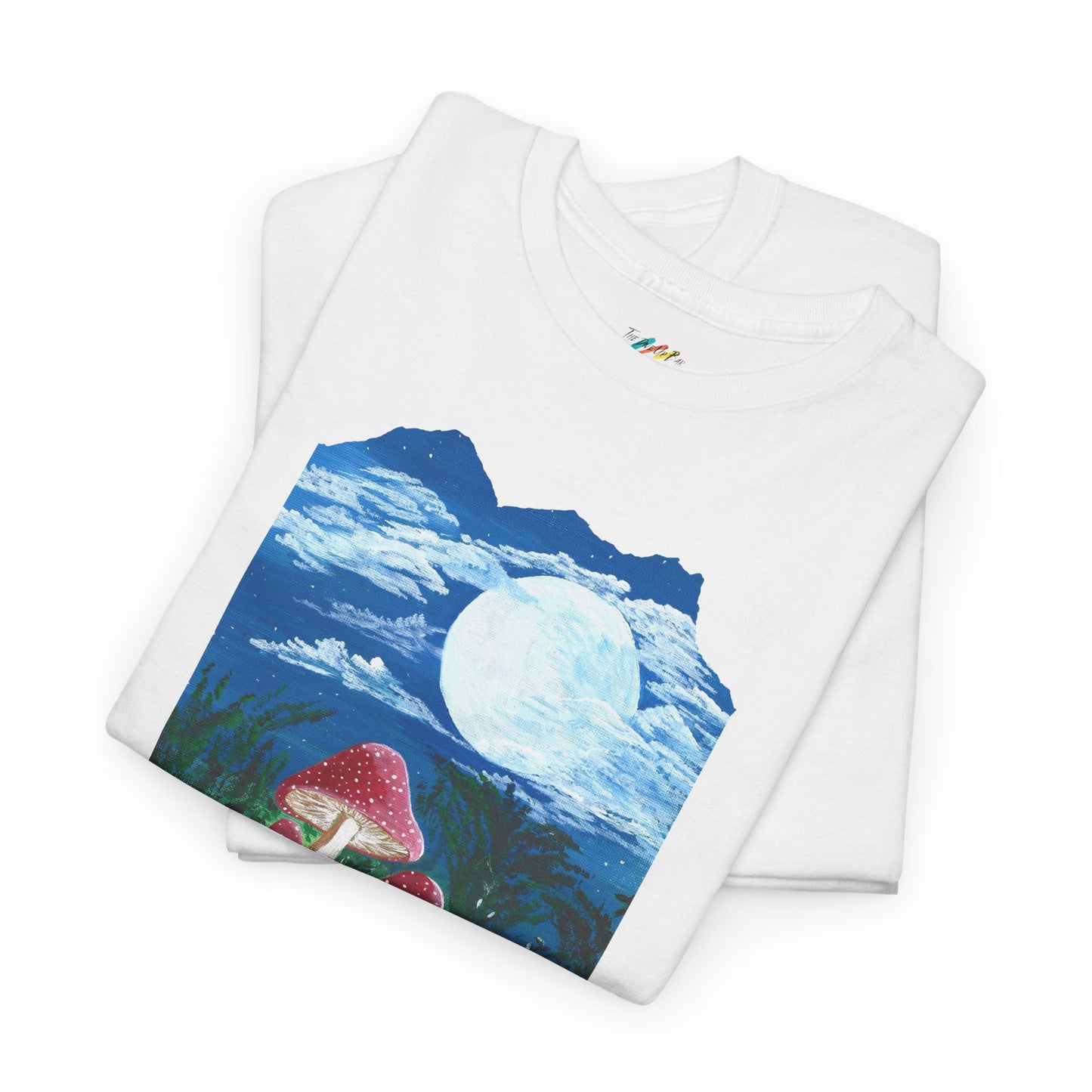 Magically Moonlit Mushrooms - T-Shirt