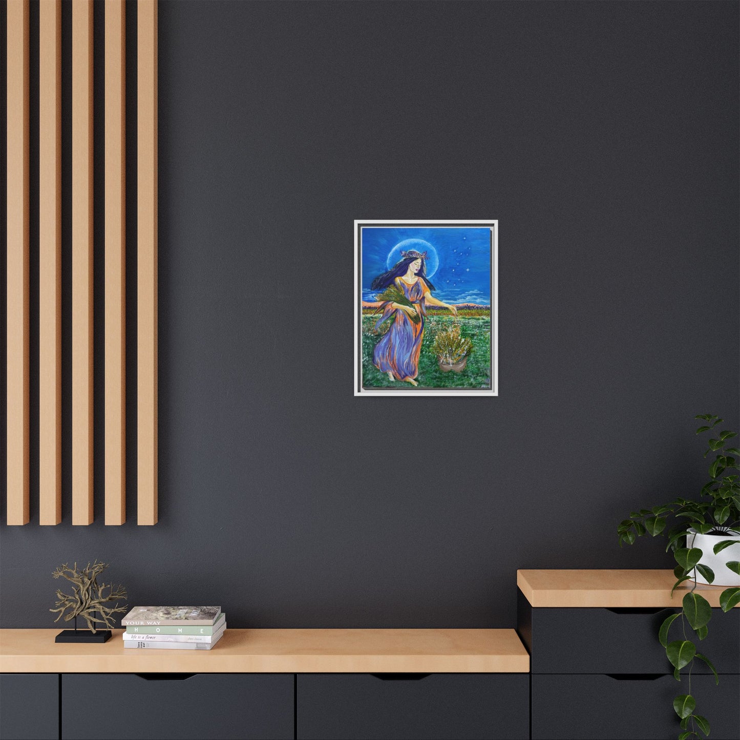 Virgo Zodiac Sign - Canvas Print