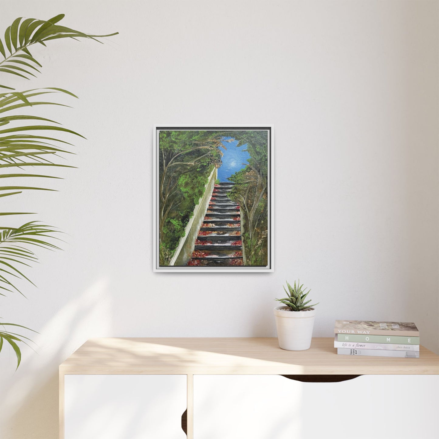 Path from the Sea -  Acrylic Art, Wall Decor, Ocean Theme Gift, Matte Artwork