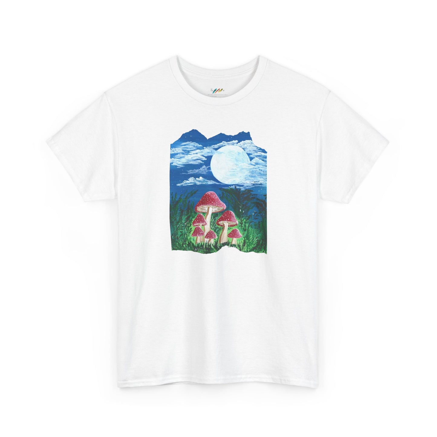 Magically Moonlit Mushrooms - T-Shirt