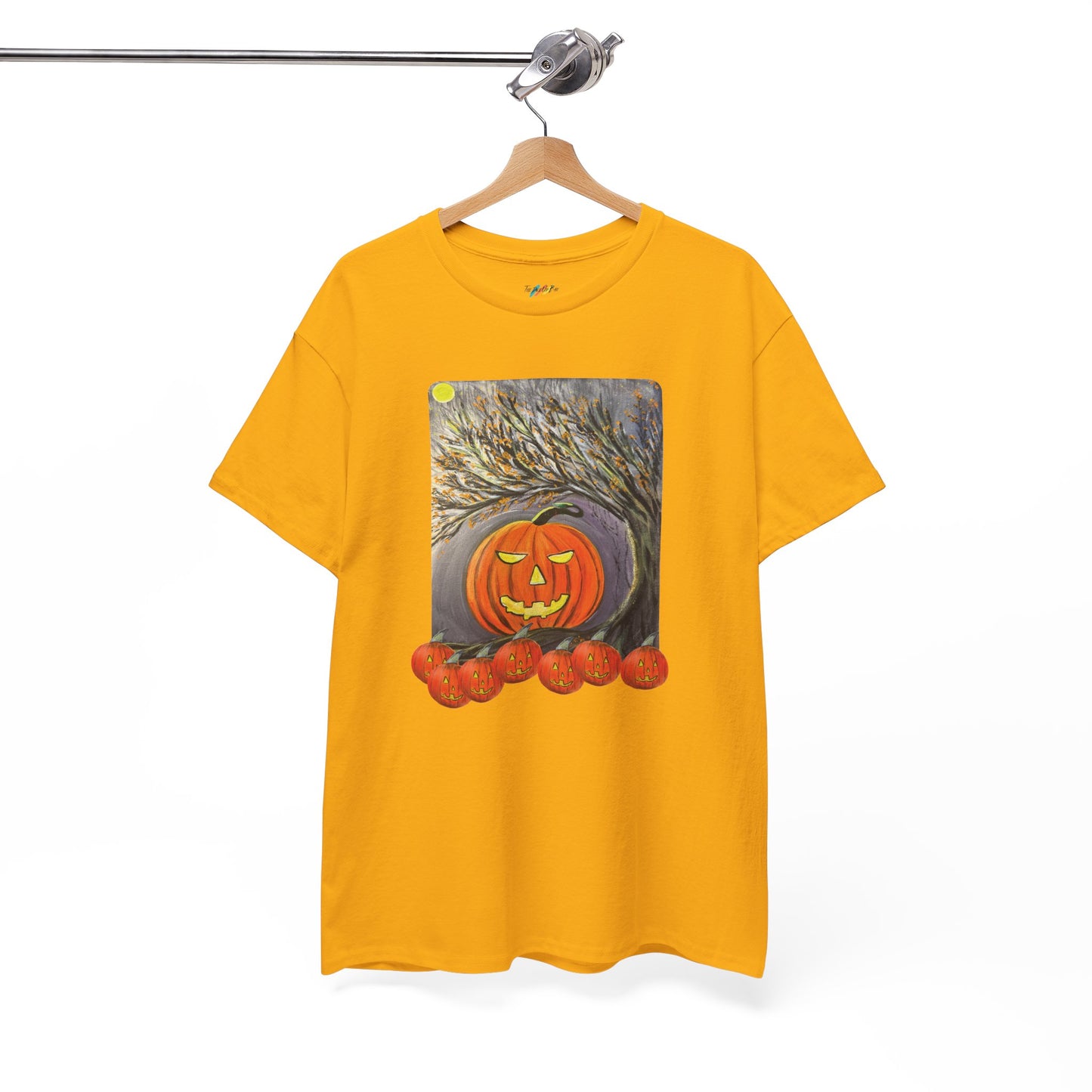 Jack-o'-Lantern Pumpkin T-Shirt | Halloween Pumpkin Patch Tee