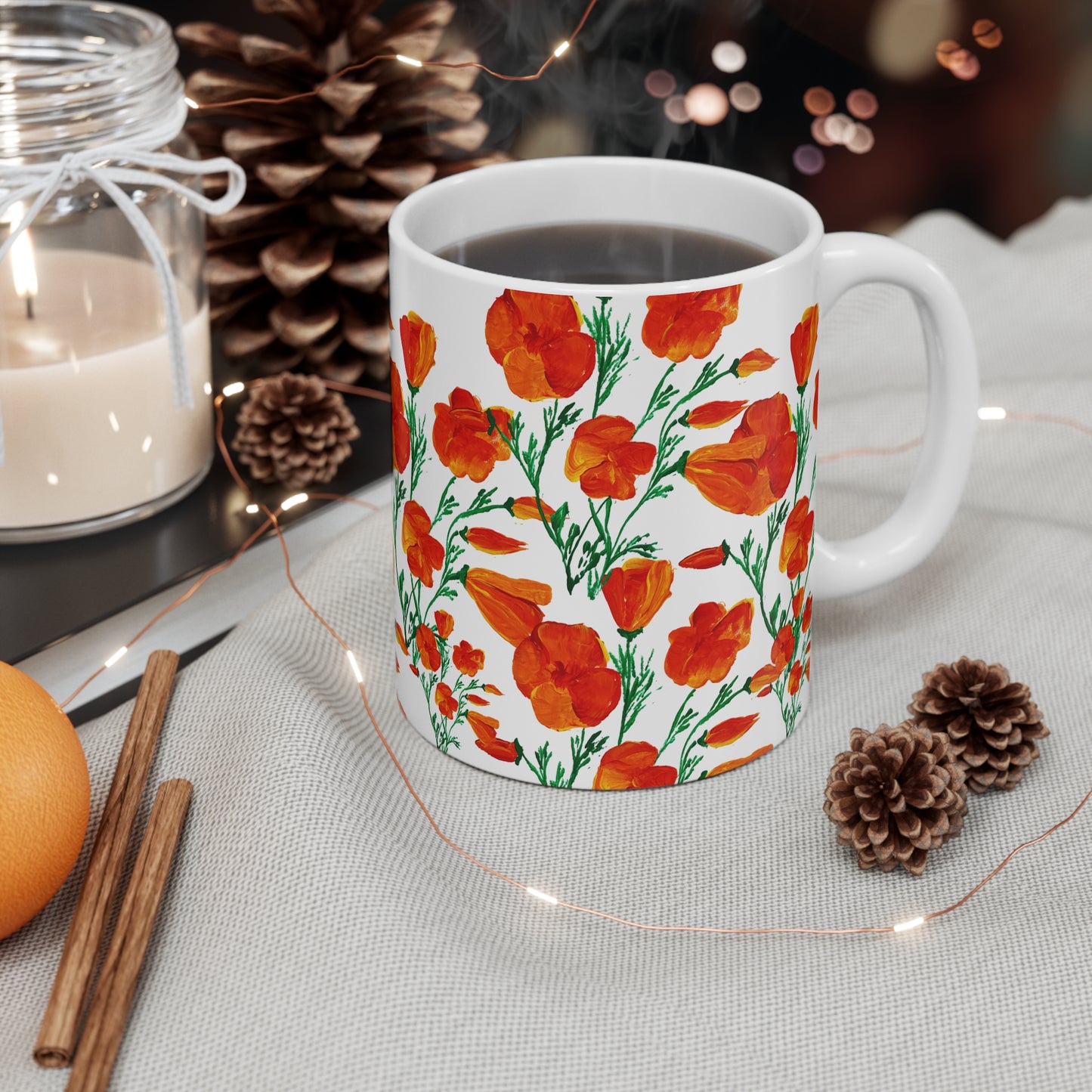 California Poppies - Ceramig Mug 11 oz