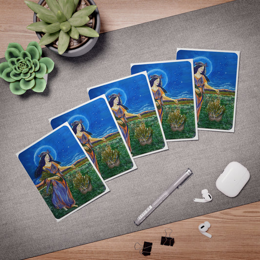 Virgo Greeting Cards Zodiac Collection - (5-Pack)