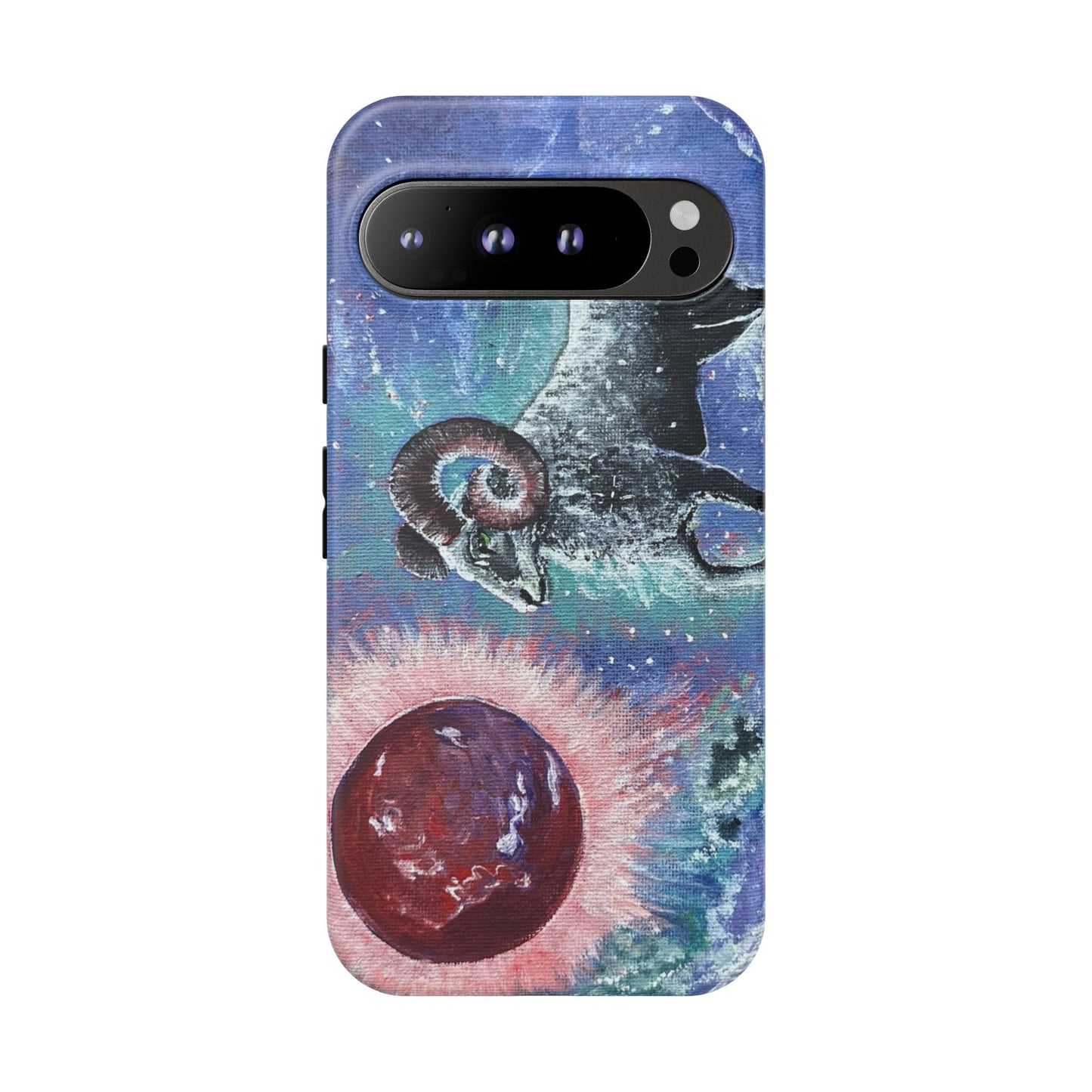 Tough Phone Case Aries Design by Dive Up