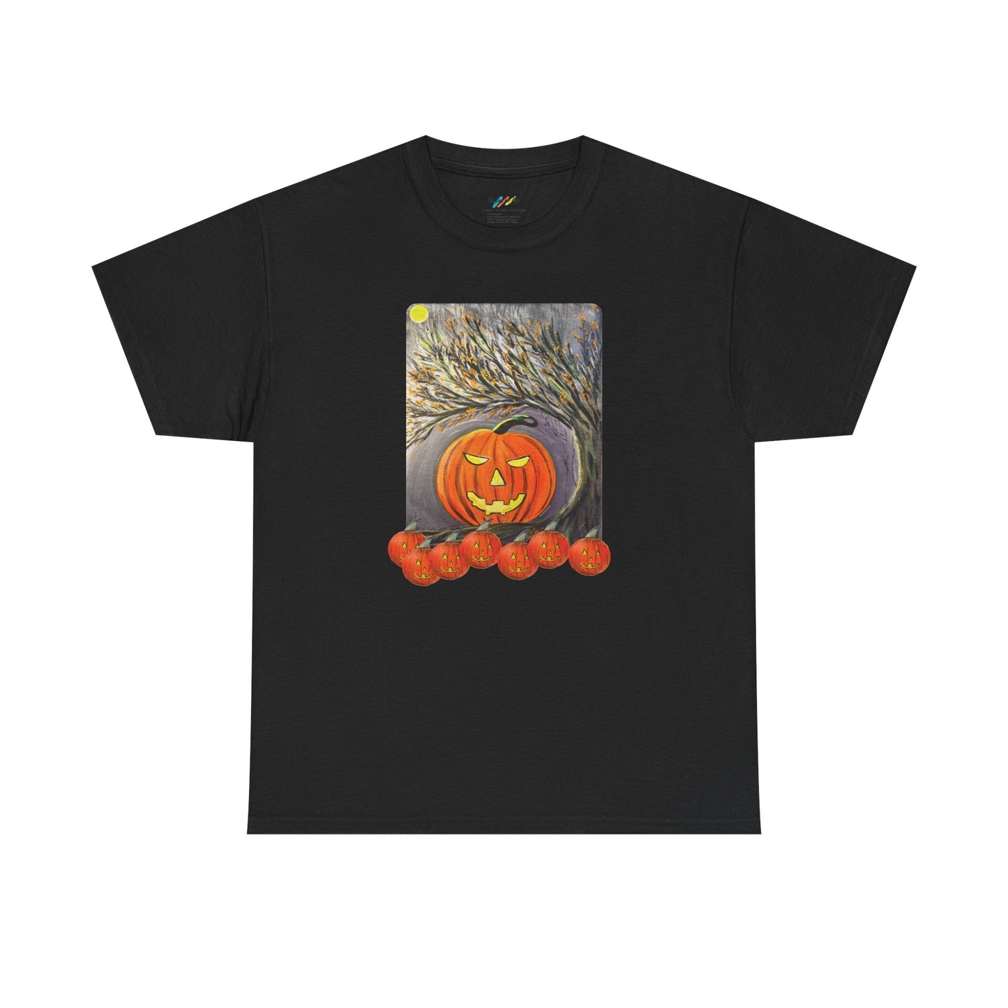 Jack-o'-Lantern Pumpkin T-Shirt | Halloween Pumpkin Patch Tee
