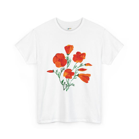 California Poppies! Original Art Tee
