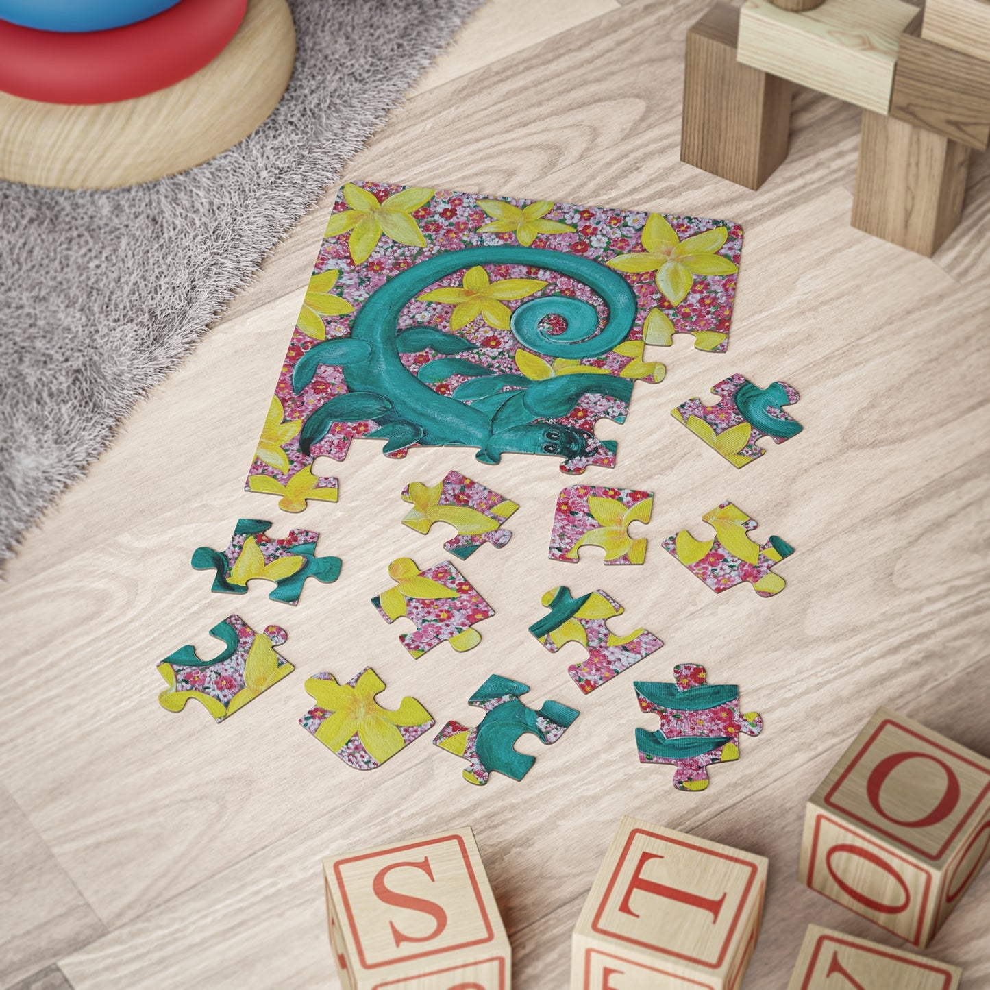 Kids' Puzzle, Scorpio Zodiac 30-Piece Jigsaw Puzzle - Truth, Healing, Transformation, Astrology Toy, Zodiac Gift, Educational Puzzle,