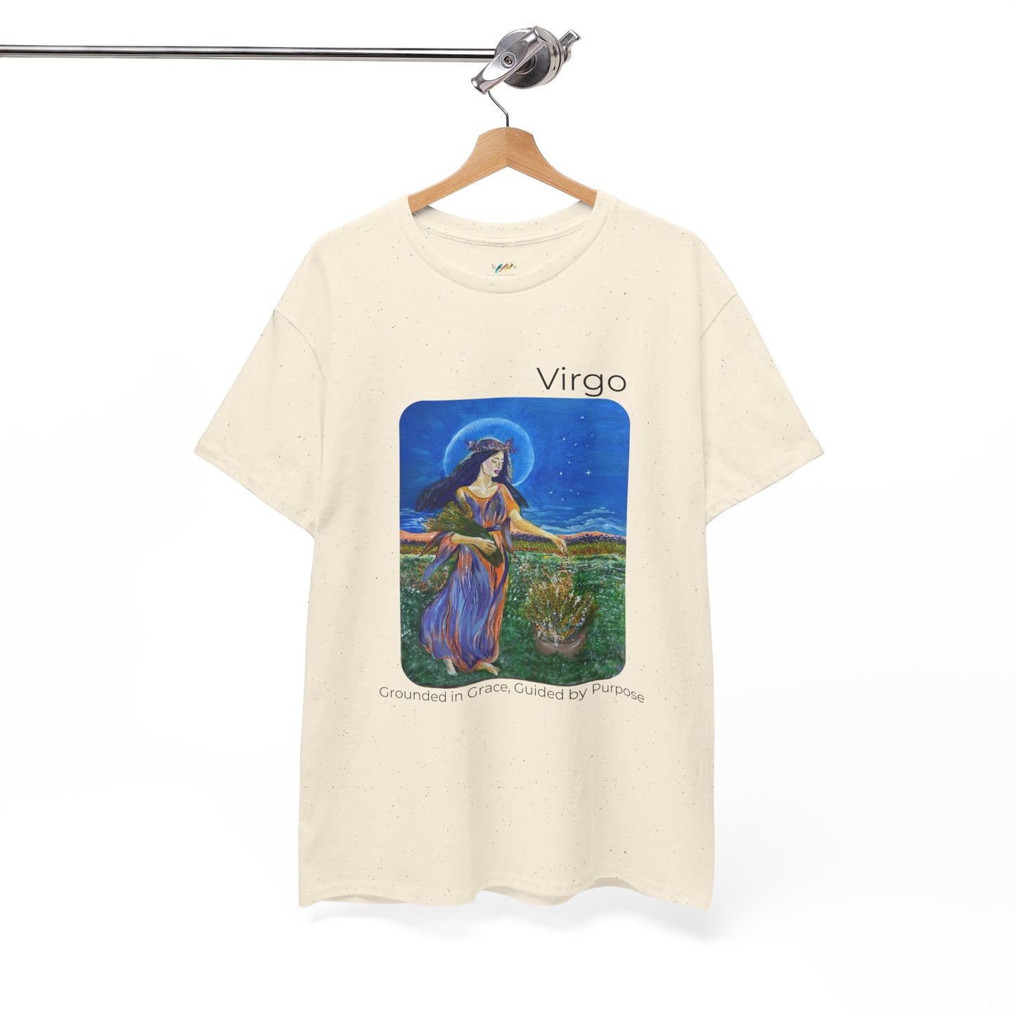 Virgo T Shirt - Guided by Grace, Grounded in Purpose