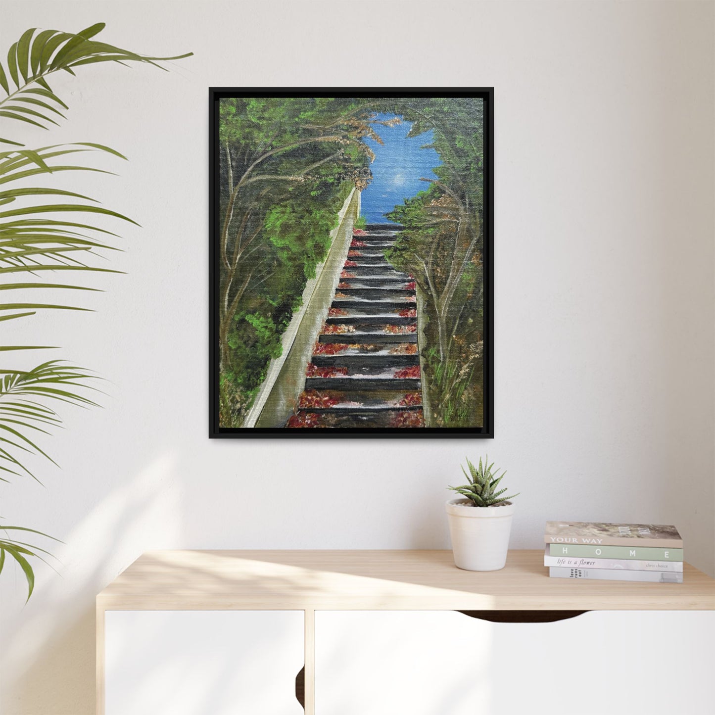 Path from the Sea -  Acrylic Art, Wall Decor, Ocean Theme Gift, Matte Artwork