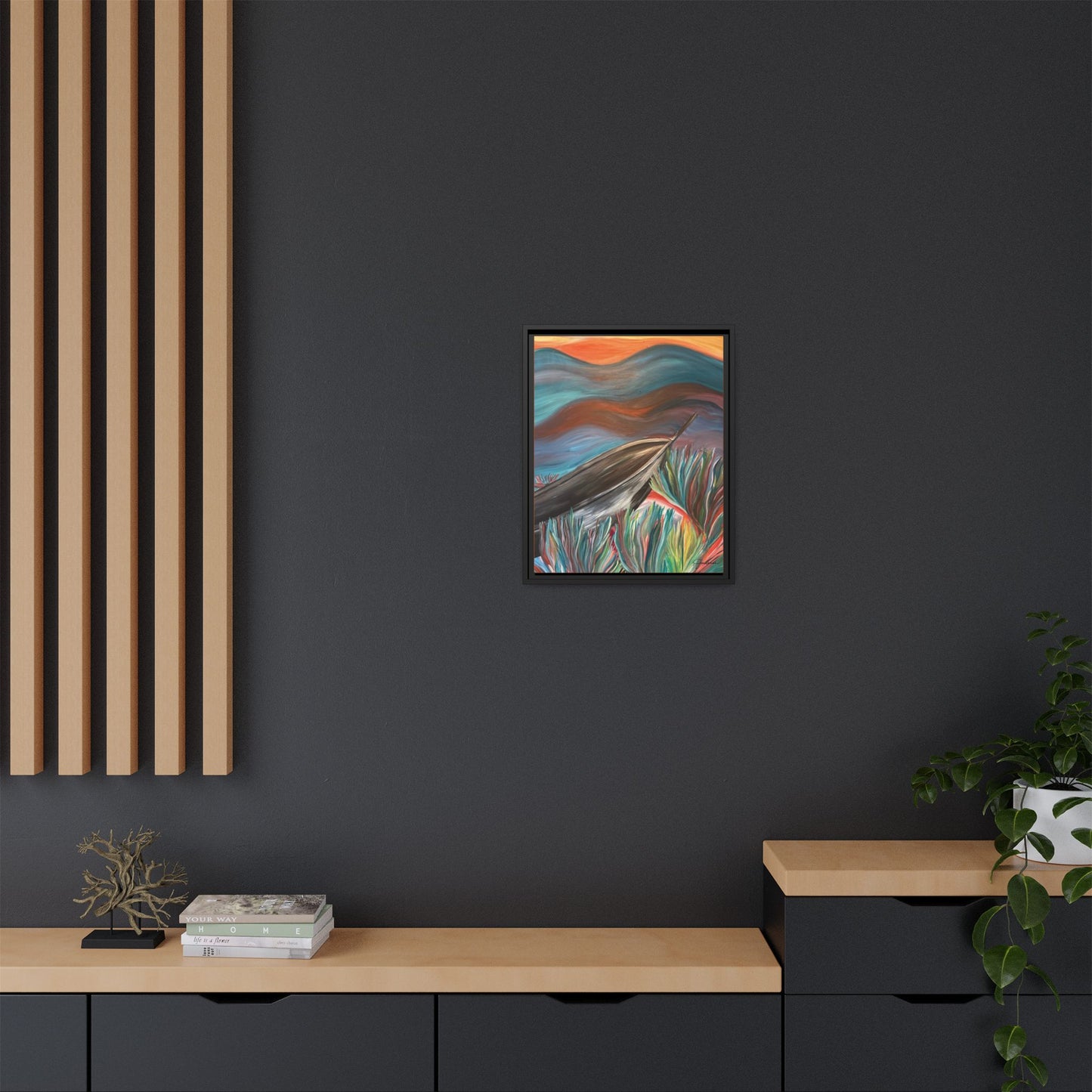 'Turn Your Pain Into Power' Canvas Print
