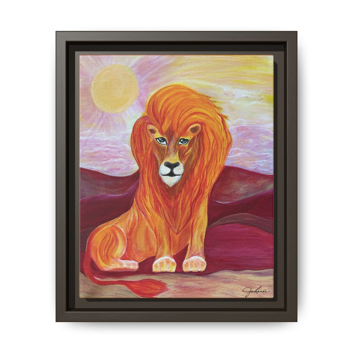 Leo the Lion - Canvas Print