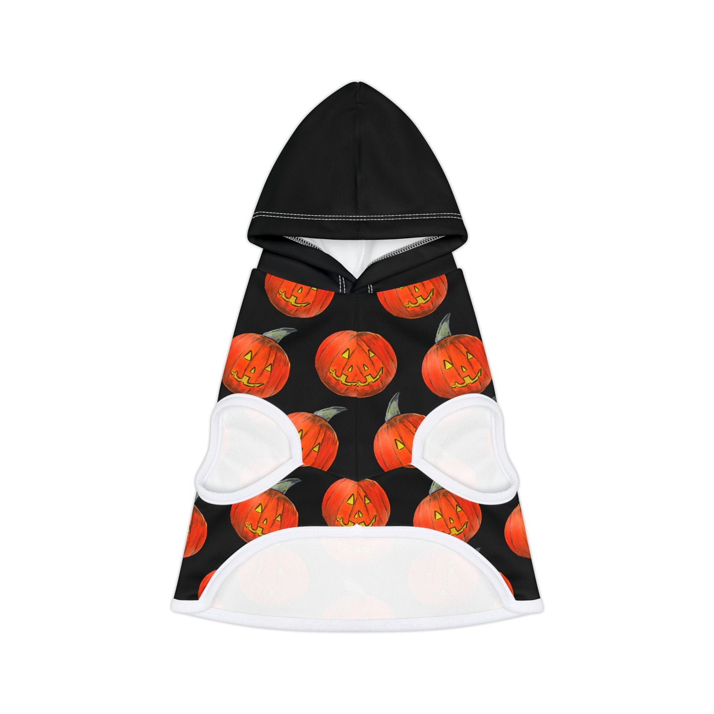 Halloween Pet Hoodie, Pumpkin Dog Outfit, Cozy Dog Apparel, Holiday Pet Wear, Autumn Dog Clothing