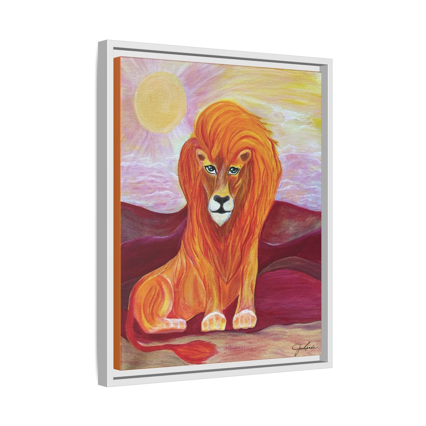 Leo the Lion - Canvas Print