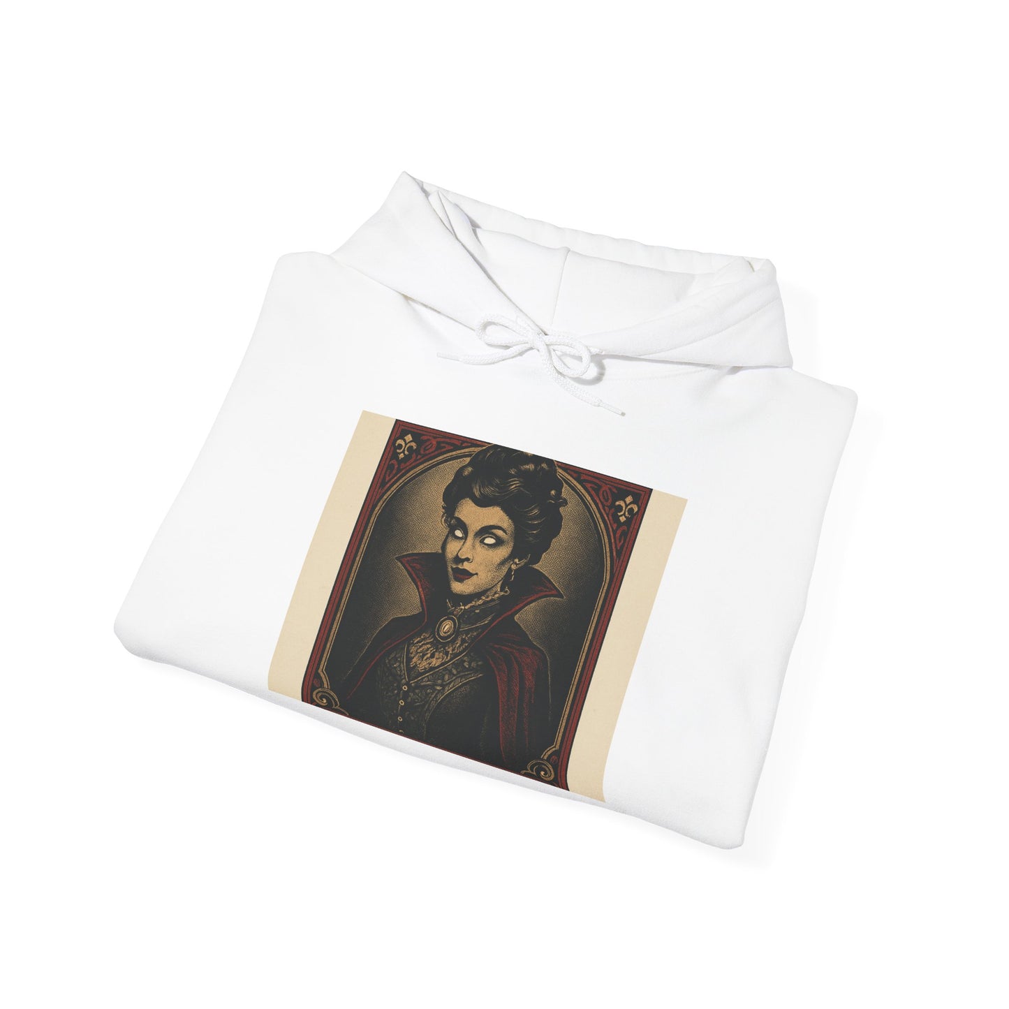 Vintage Vampire Hooded Sweatshirt