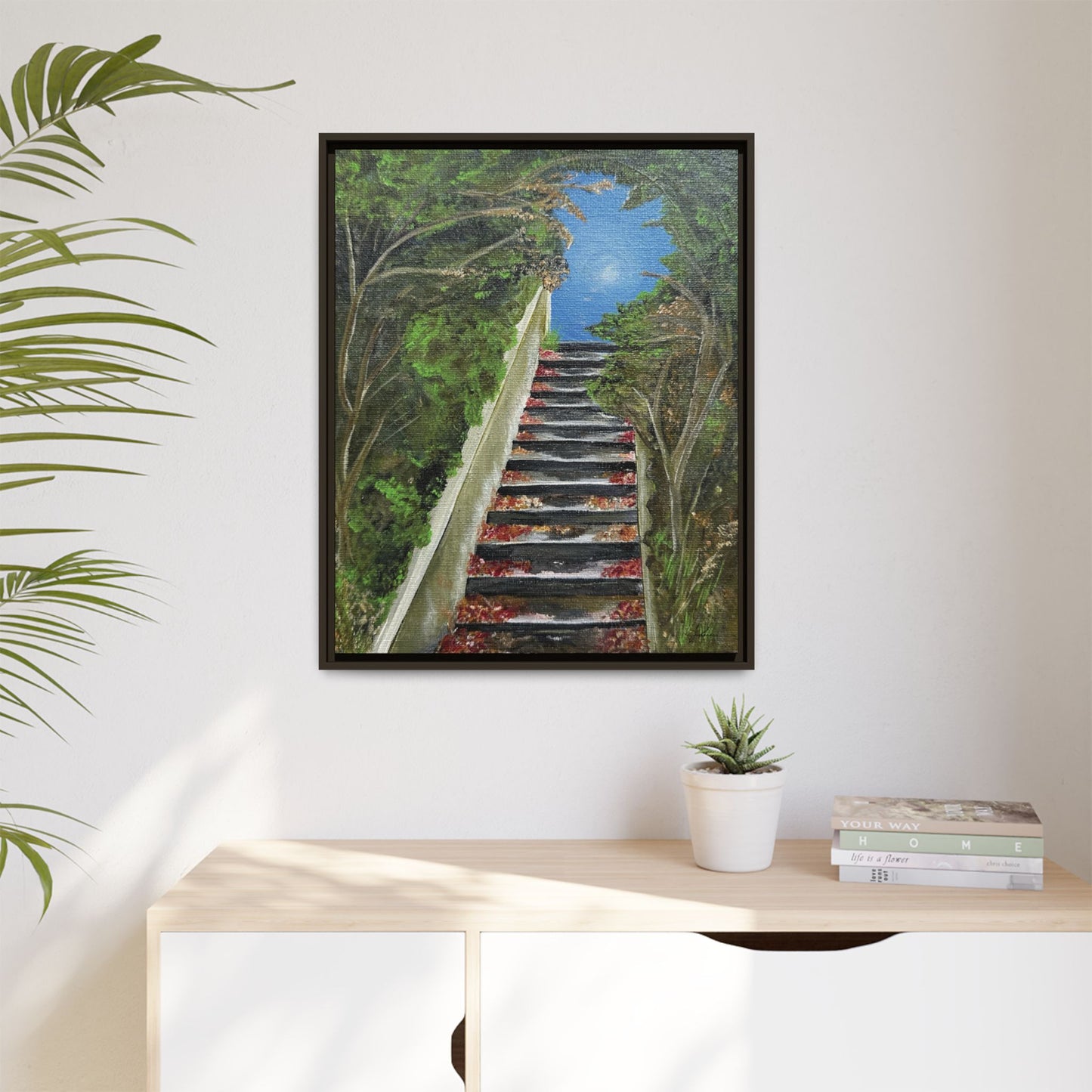Path from the Sea -  Acrylic Art, Wall Decor, Ocean Theme Gift, Matte Artwork