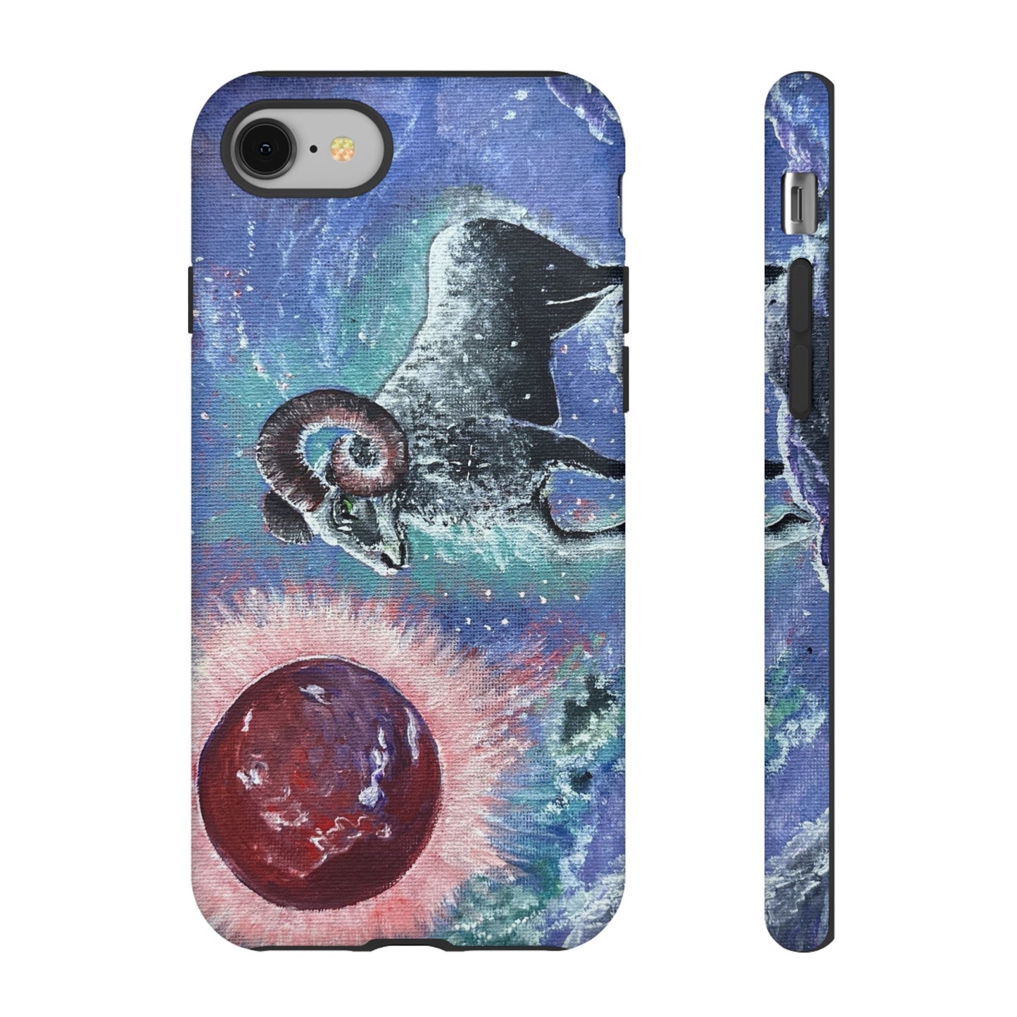 Tough Phone Case Aries Design by Dive Up