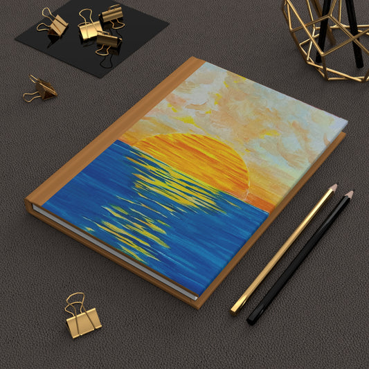 Inspirational Hardcover Journal - Discover Herself Original Art and Poetry