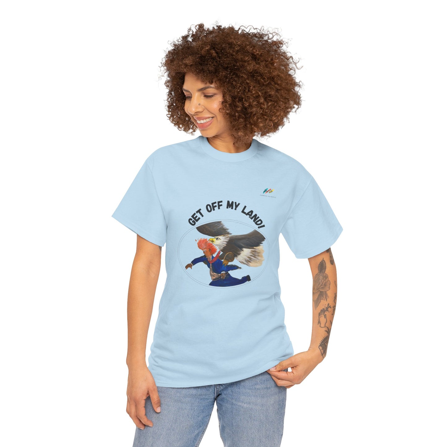 Get Off My Land  - Heavy Cotton Tee