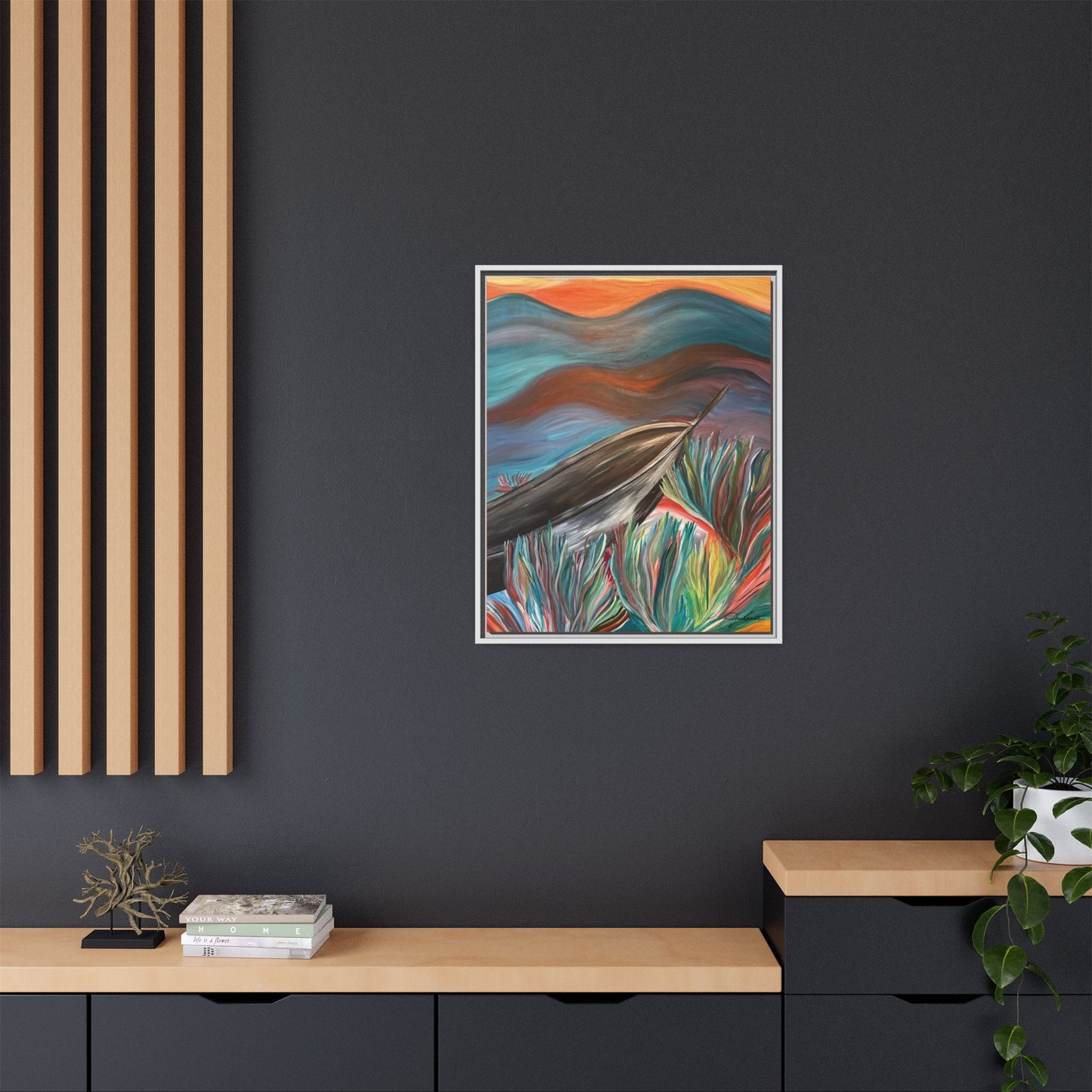 'Turn Your Pain Into Power' Canvas Print