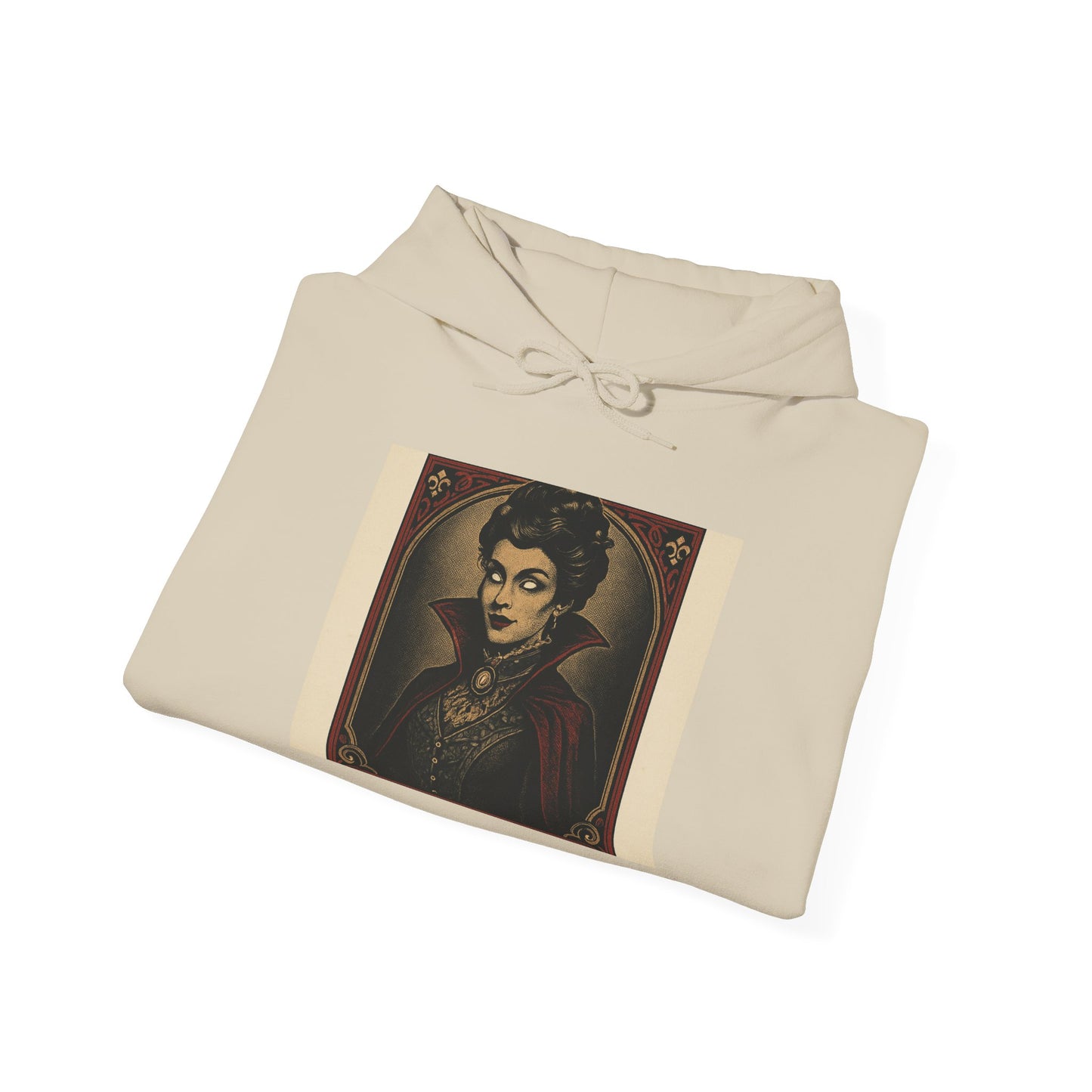 Vintage Vampire Hooded Sweatshirt