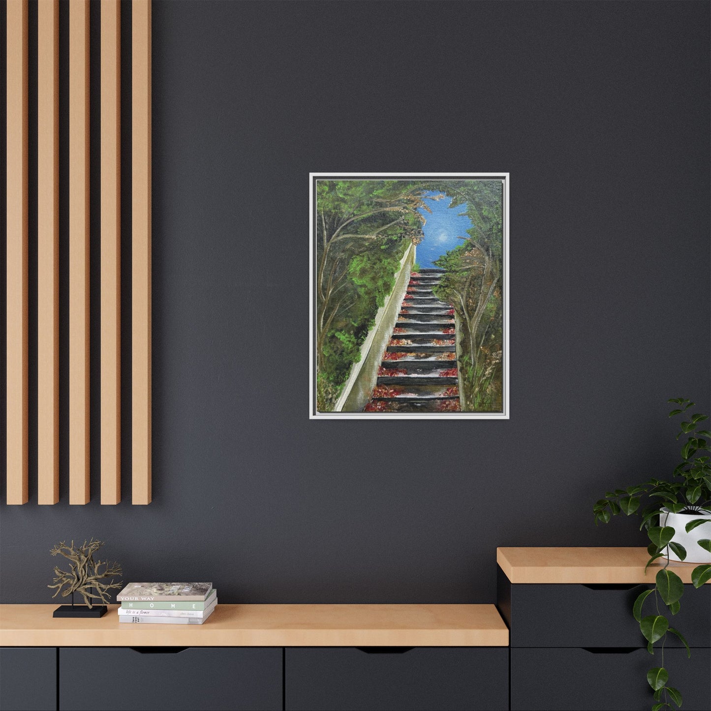 Path from the Sea -  Acrylic Art, Wall Decor, Ocean Theme Gift, Matte Artwork