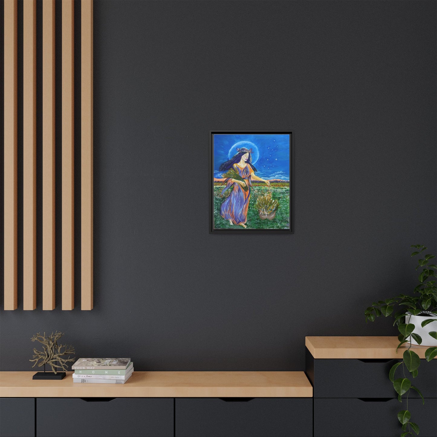 Virgo Zodiac Sign - Canvas Print