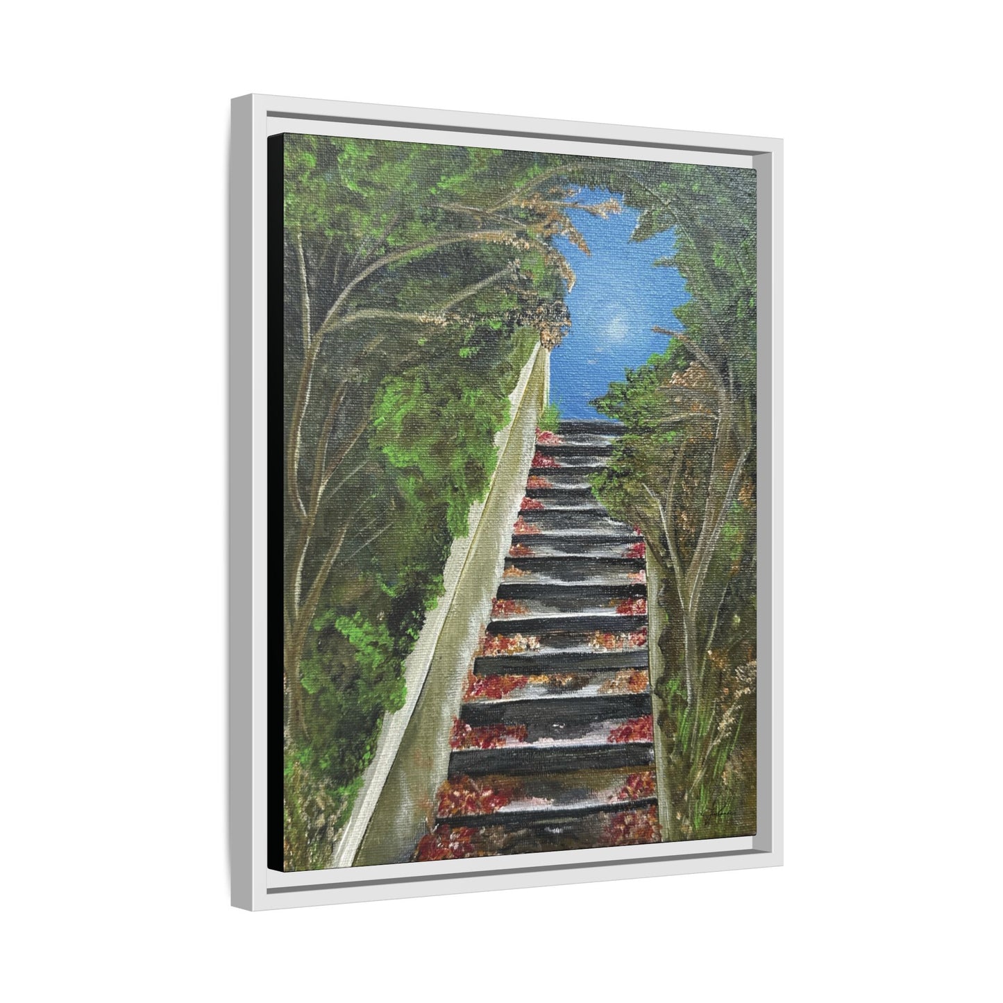 Path from the Sea -  Acrylic Art, Wall Decor, Ocean Theme Gift, Matte Artwork