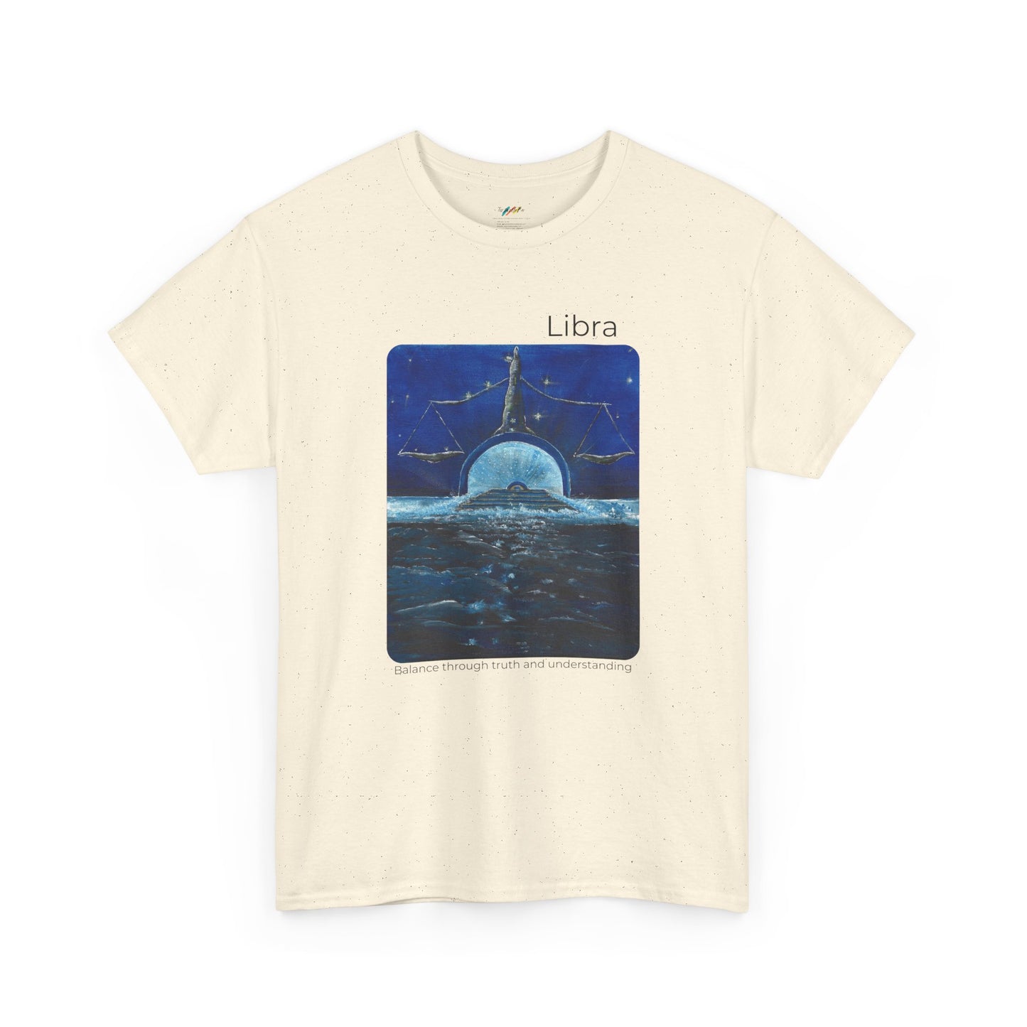 Libra T-Shirt, Balance through truth and understanding, Zodiac Tee, Horoscope Shirt, Astrology Gift, Birthday Present, Unisex Cotton Top
