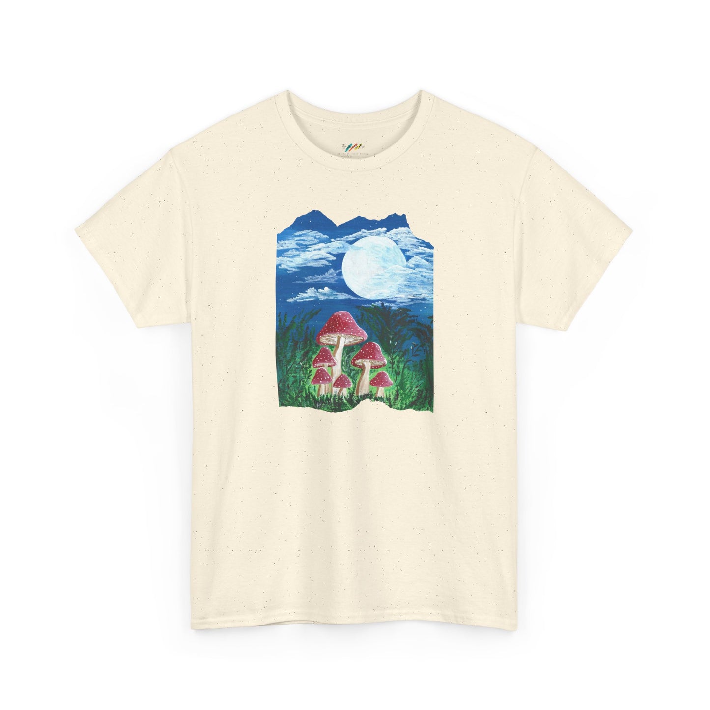Magically Moonlit Mushrooms - T-Shirt