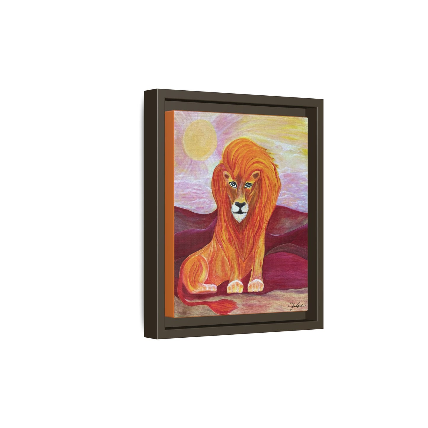Leo the Lion - Canvas Print