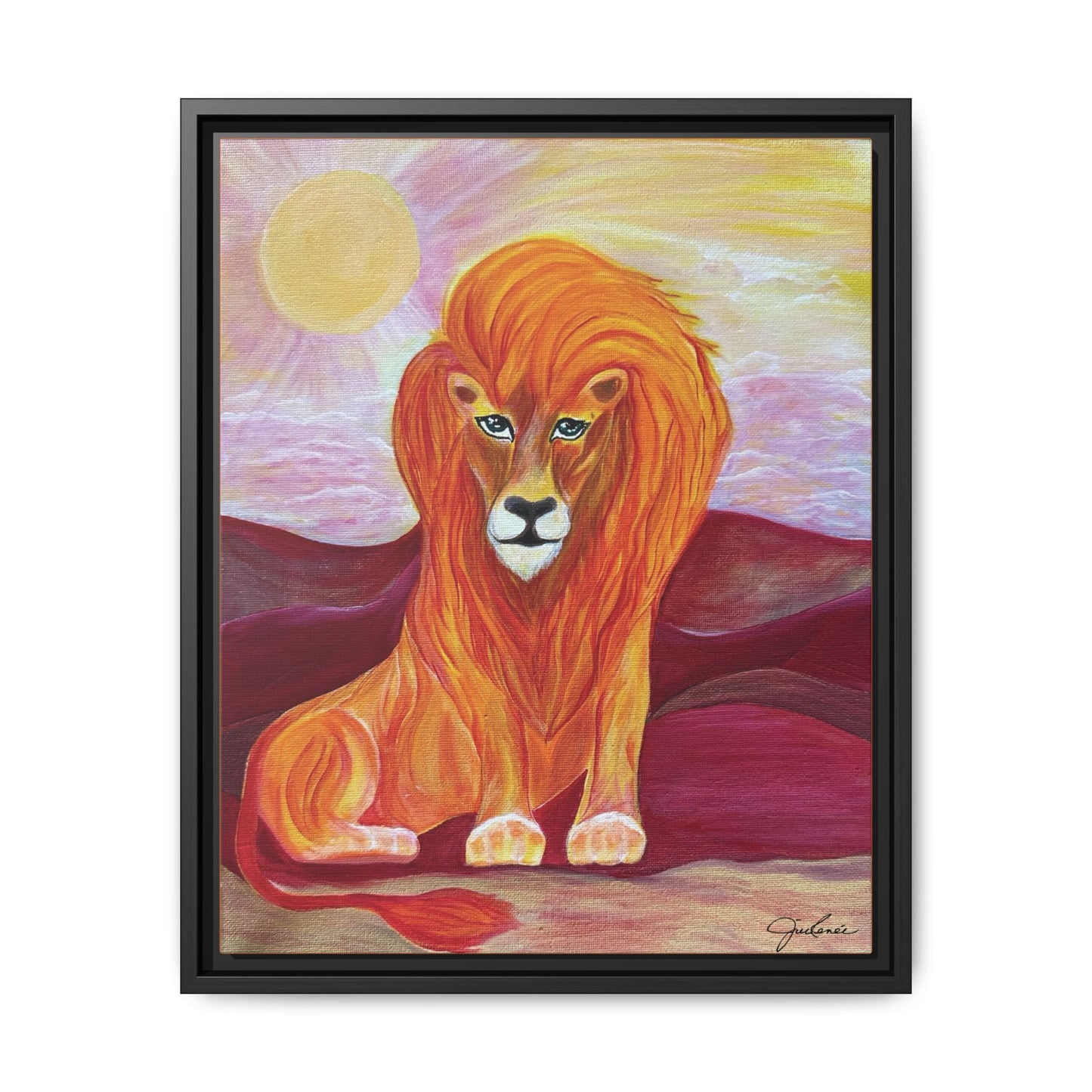 Leo the Lion - Canvas Print