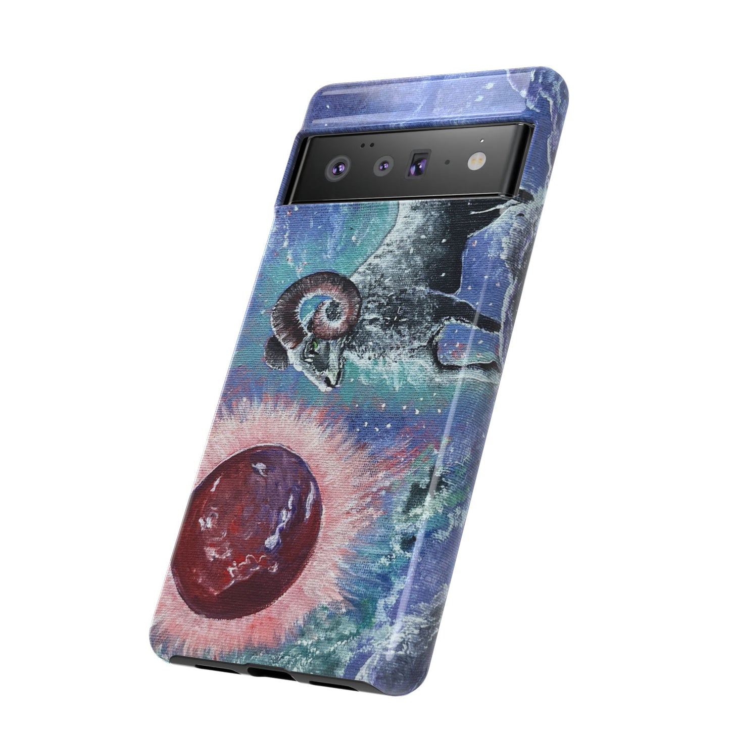 Tough Phone Case Aries Design by Dive Up