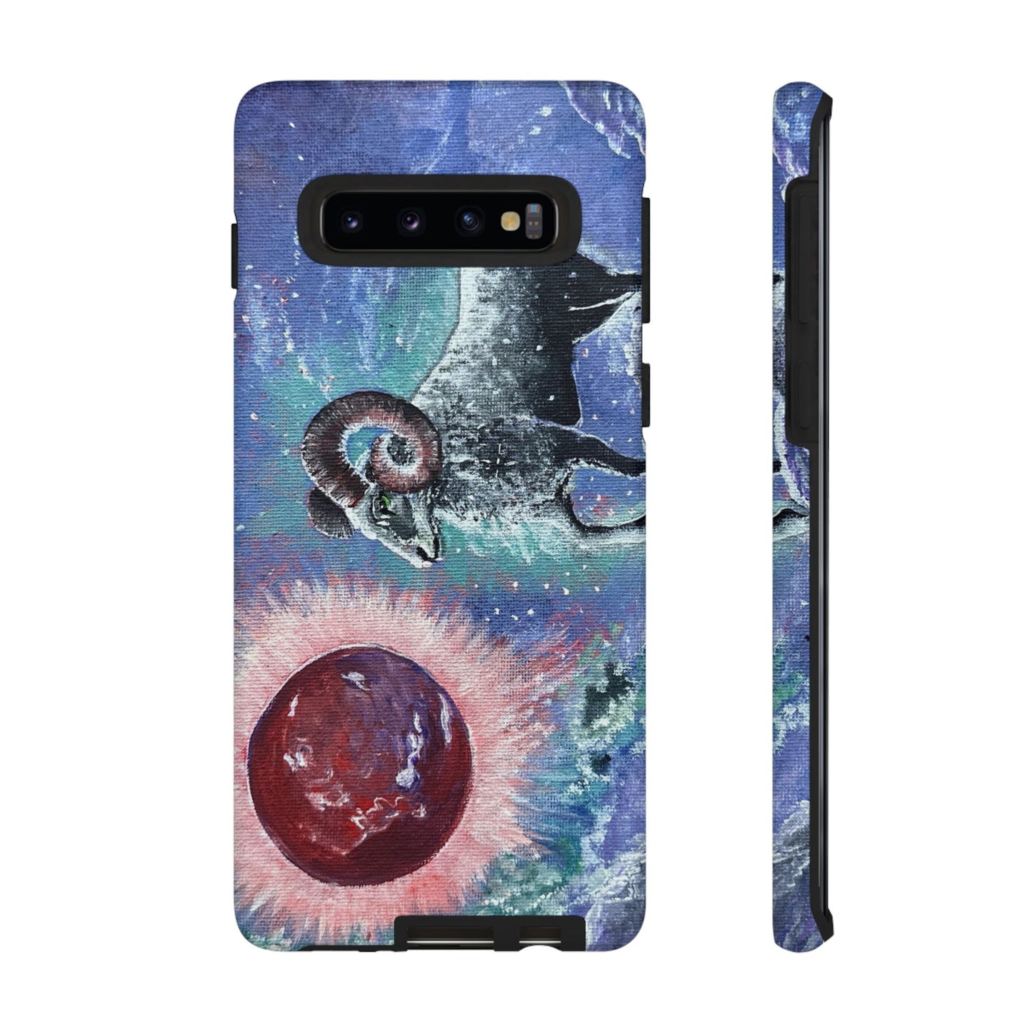 Tough Phone Case Aries Design by Dive Up