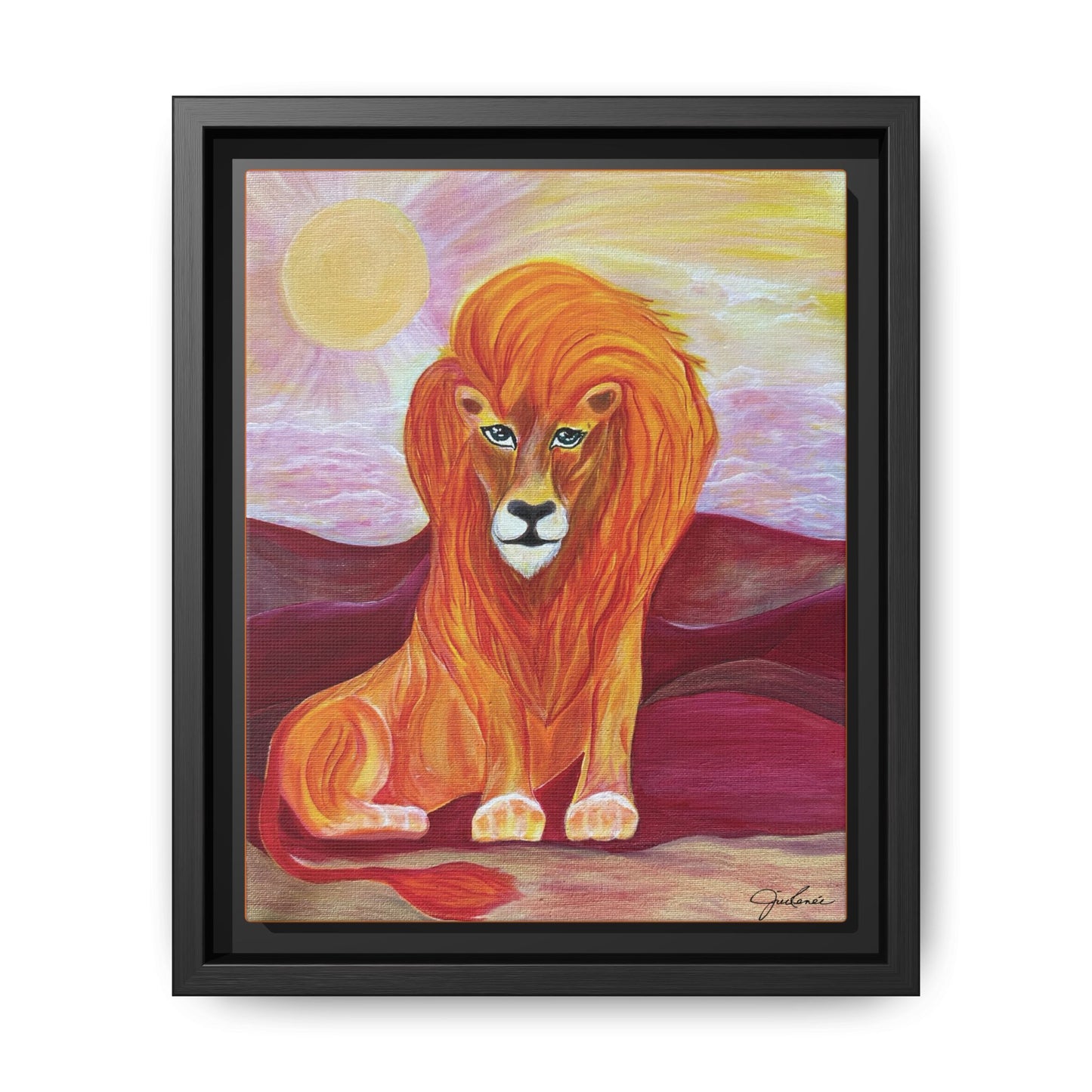 Leo the Lion - Canvas Print