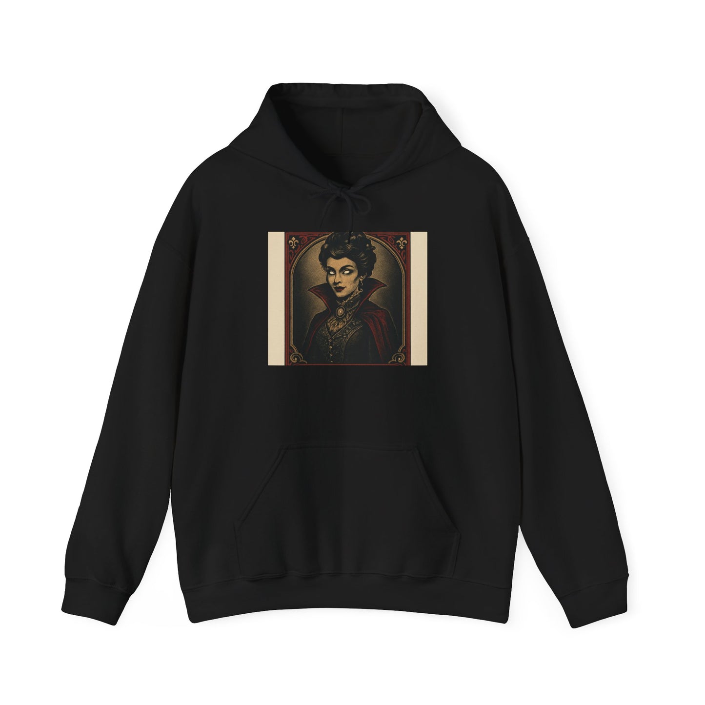 Vintage Vampire Hooded Sweatshirt