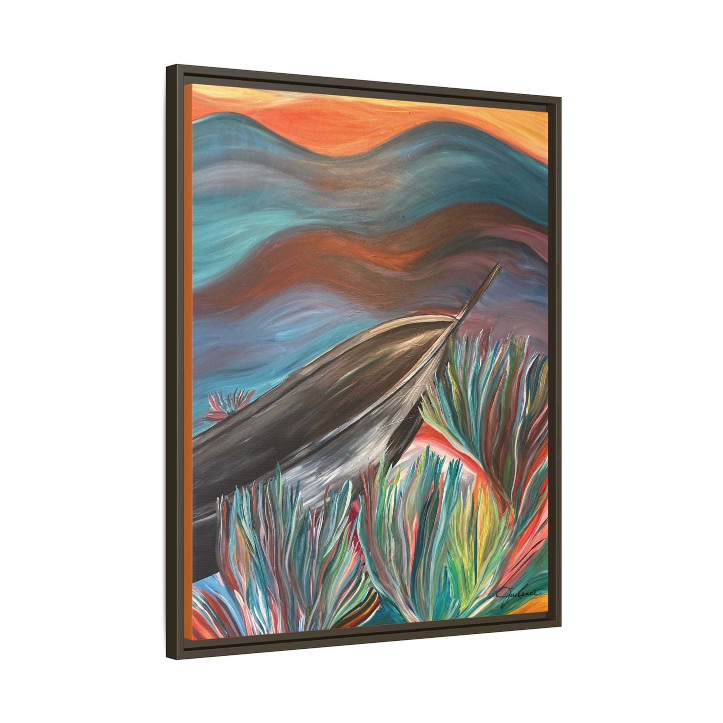 'Turn Your Pain Into Power' Canvas Print