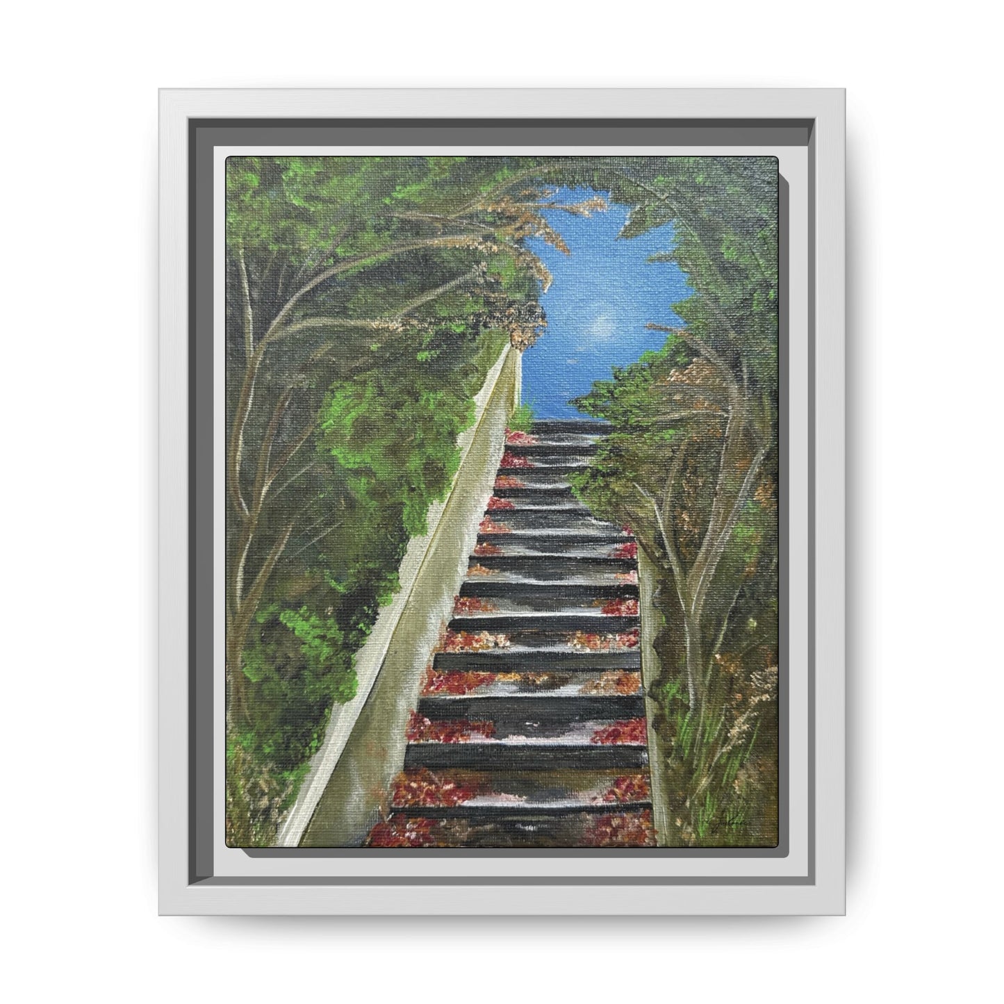 Path from the Sea -  Acrylic Art, Wall Decor, Ocean Theme Gift, Matte Artwork