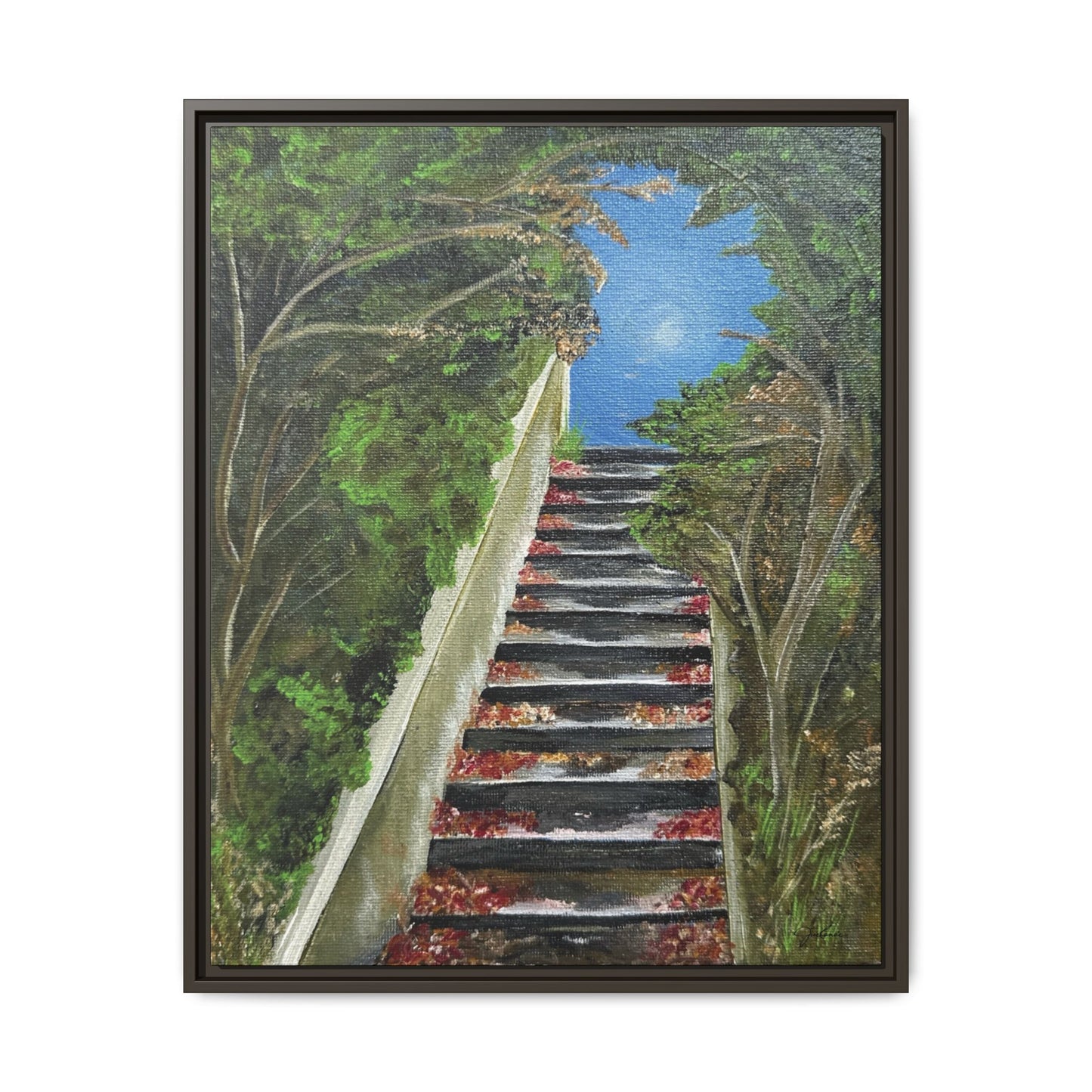 Path from the Sea -  Acrylic Art, Wall Decor, Ocean Theme Gift, Matte Artwork