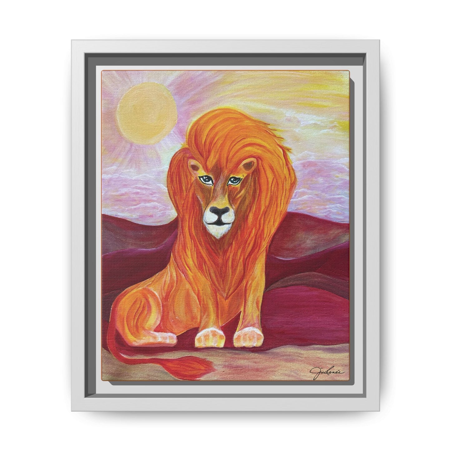 Leo the Lion - Canvas Print