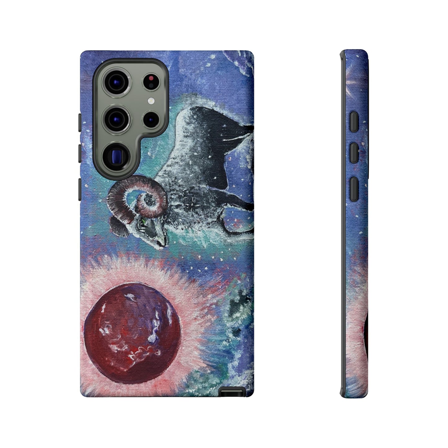 Tough Phone Case Aries Design by Dive Up