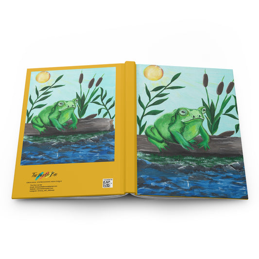 Hardcover Journal - Froggy