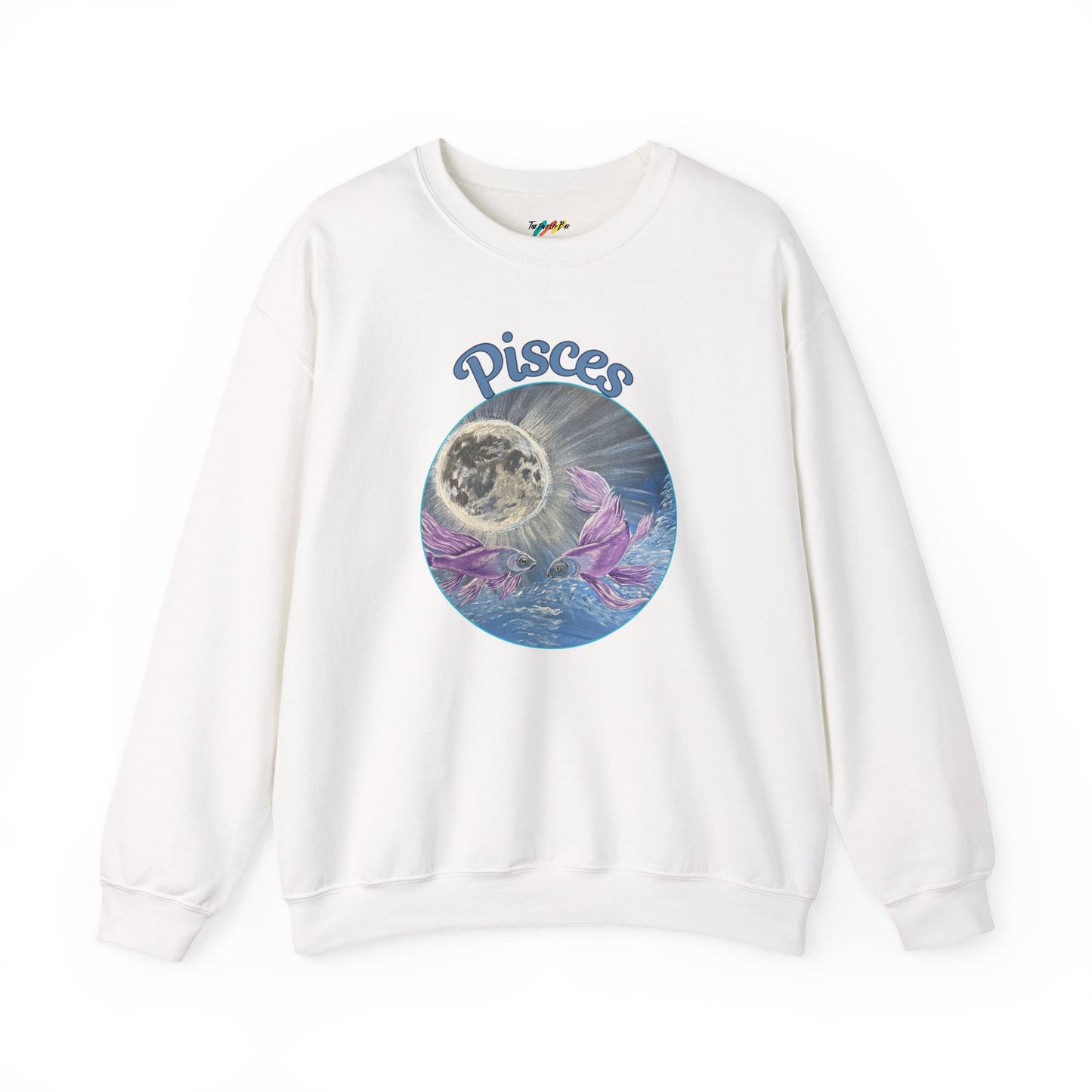 Pisces Crewneck - Sweatshirt Inspirational and Colorful