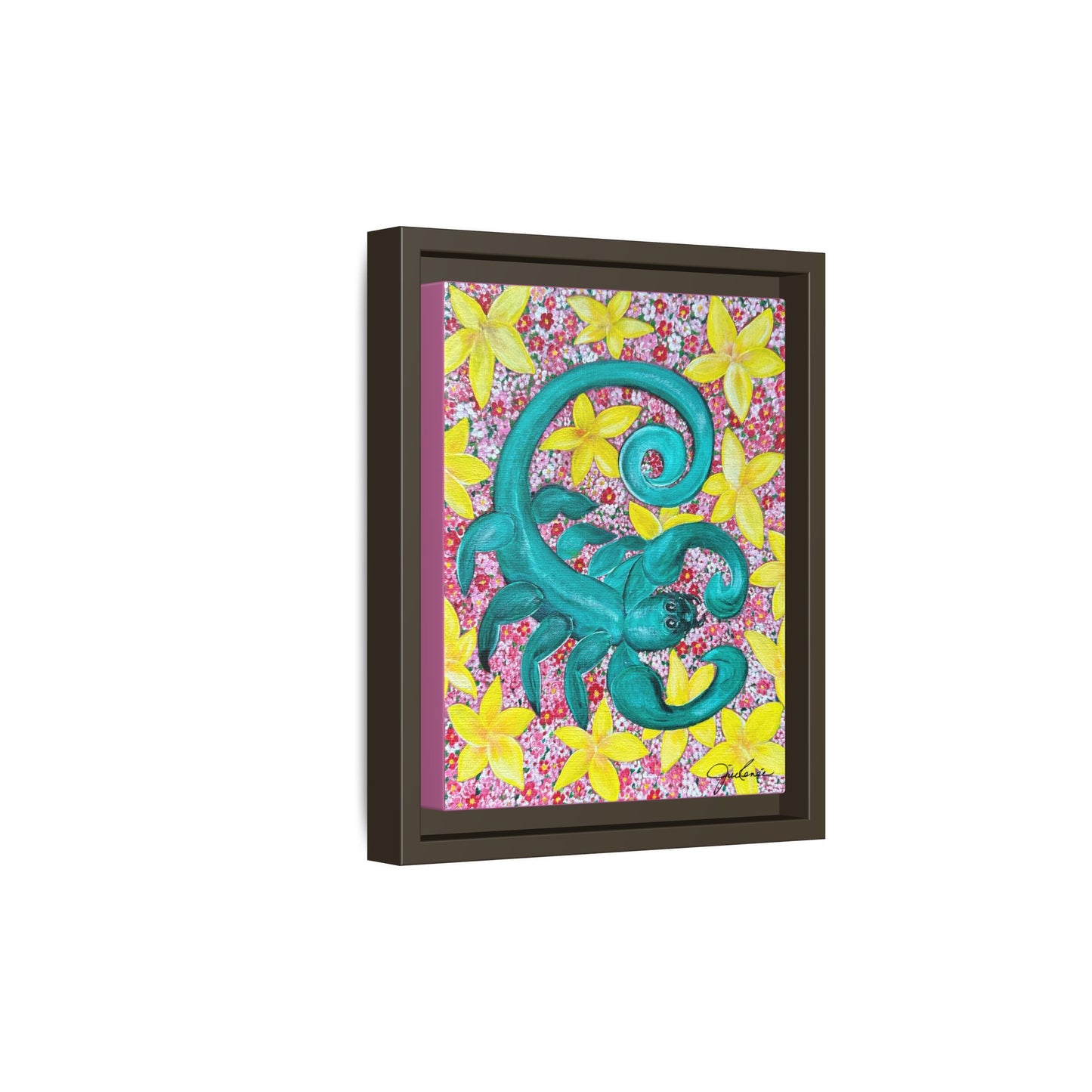 Canvas Print, Scorpio Framed Wall Art - Rebirth in Bloom, Astrology Home Decor, Scorpio Gift, Zodiac Sign Art, Truth and Transformation