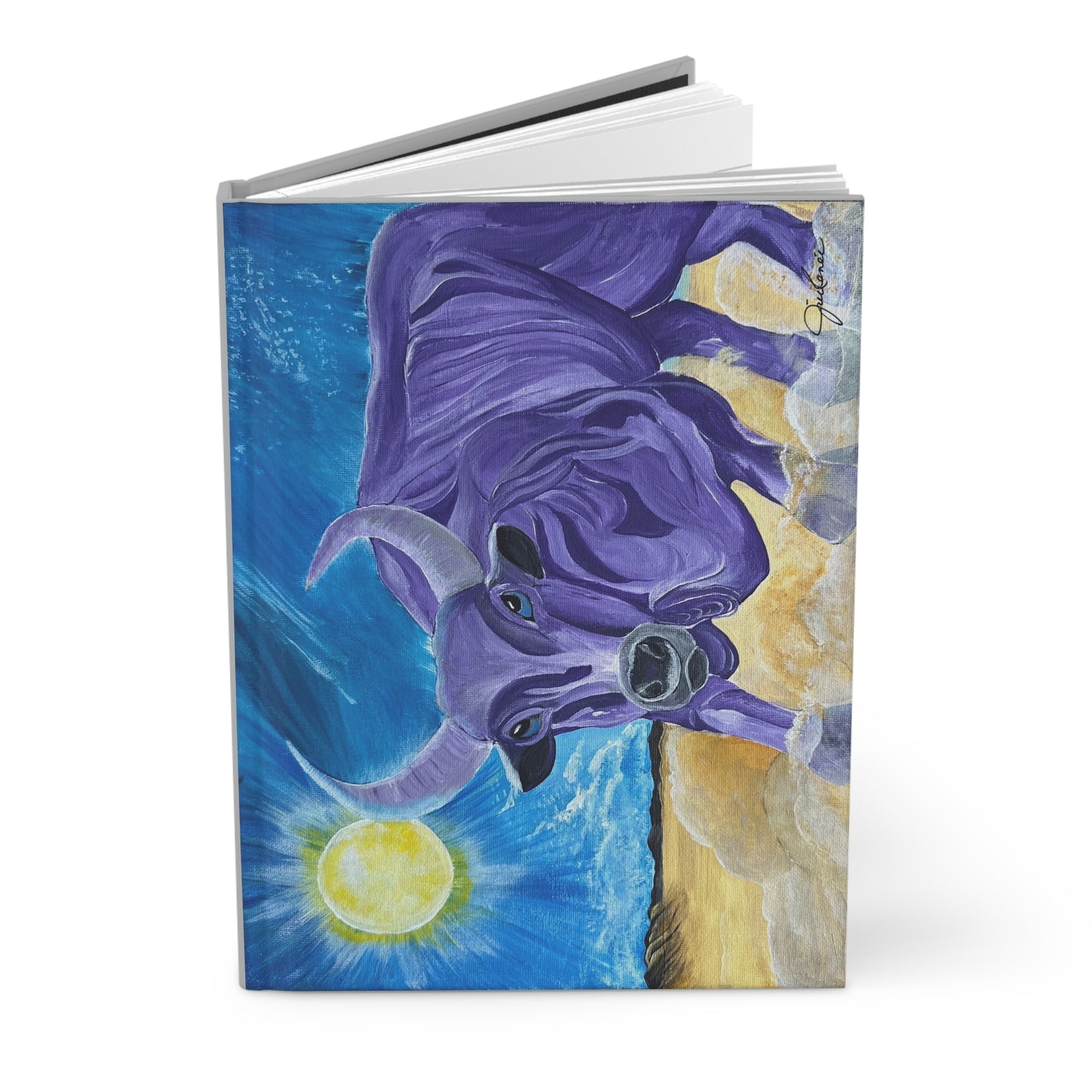 Hardcover Journal Taurus Custom Designed