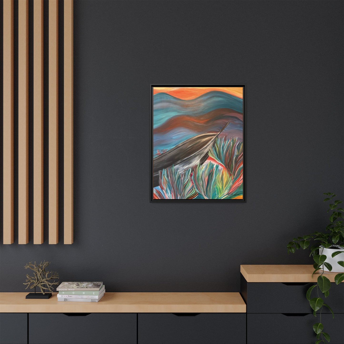 'Turn Your Pain Into Power' Canvas Print