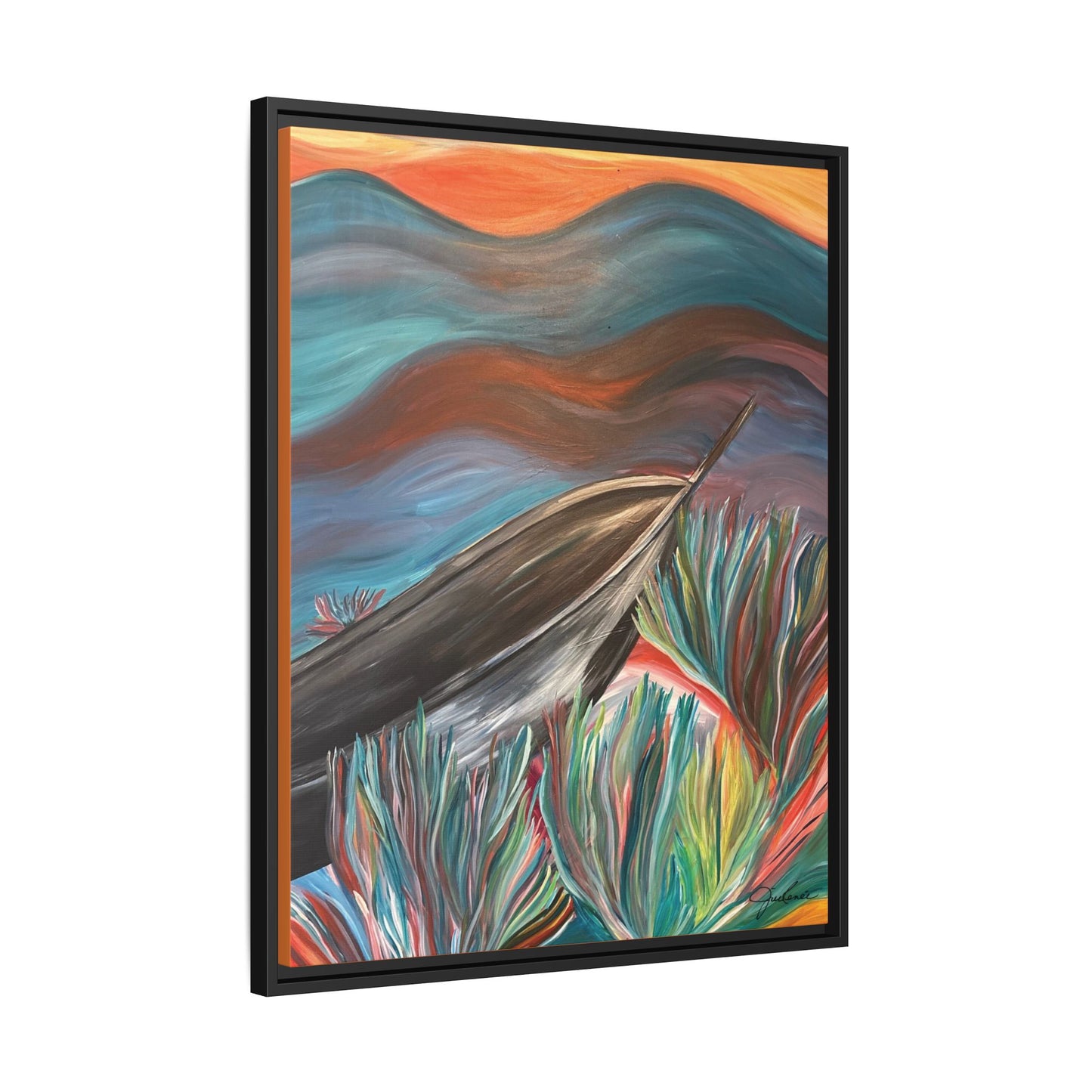 'Turn Your Pain Into Power' Canvas Print