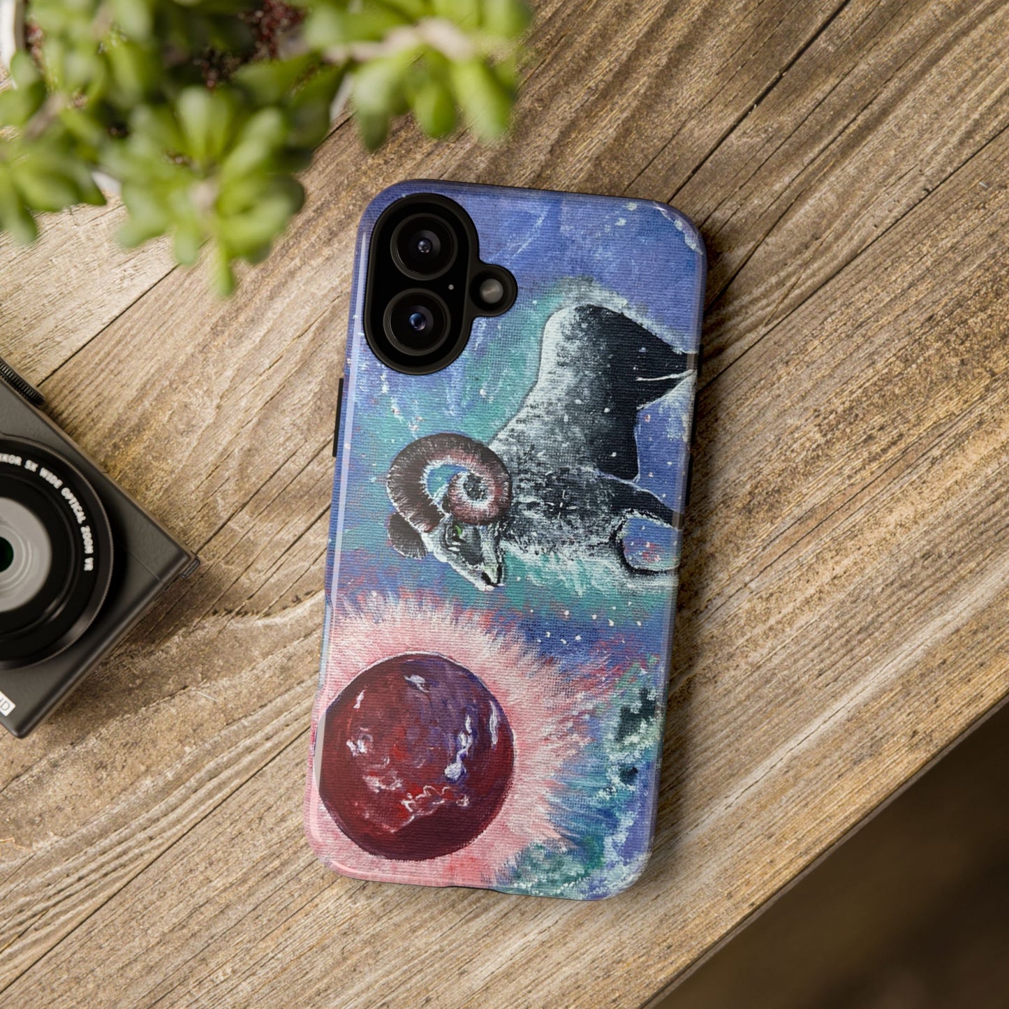 Tough Phone Case Aries Design by Dive Up