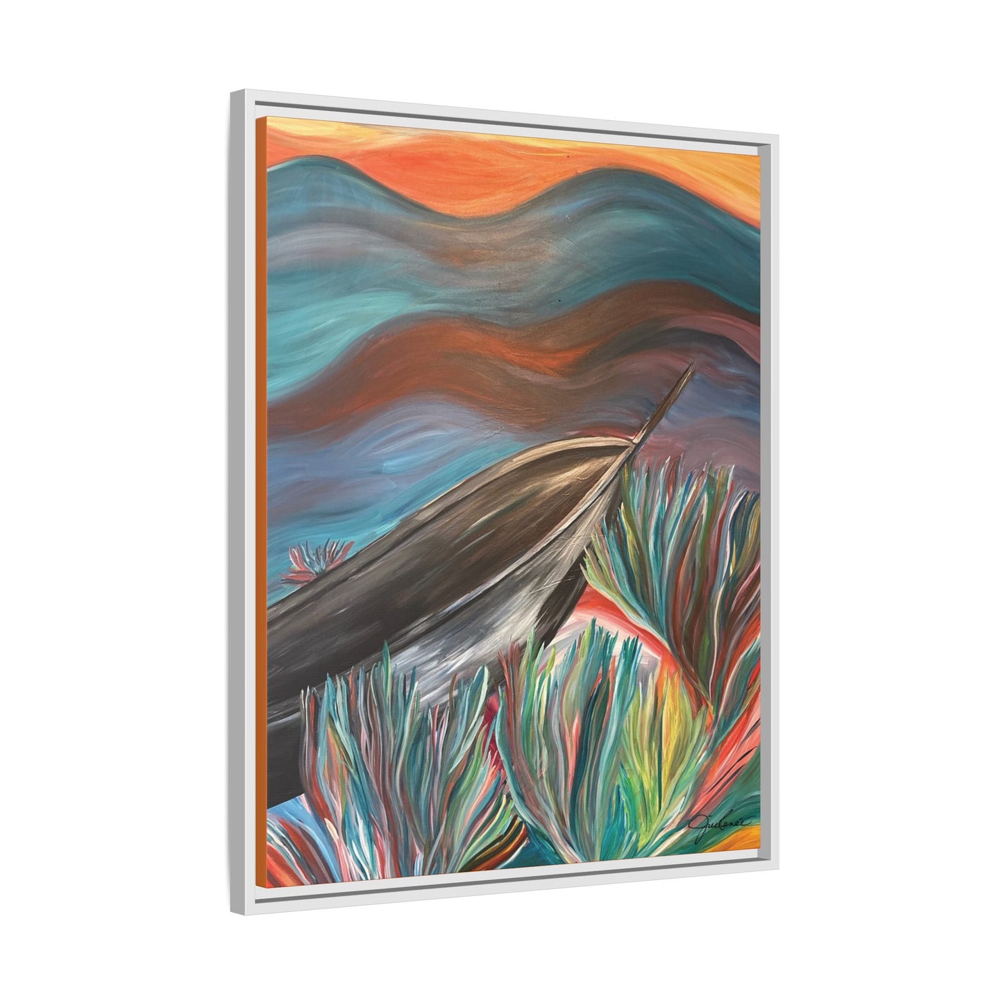 'Turn Your Pain Into Power' Canvas Print