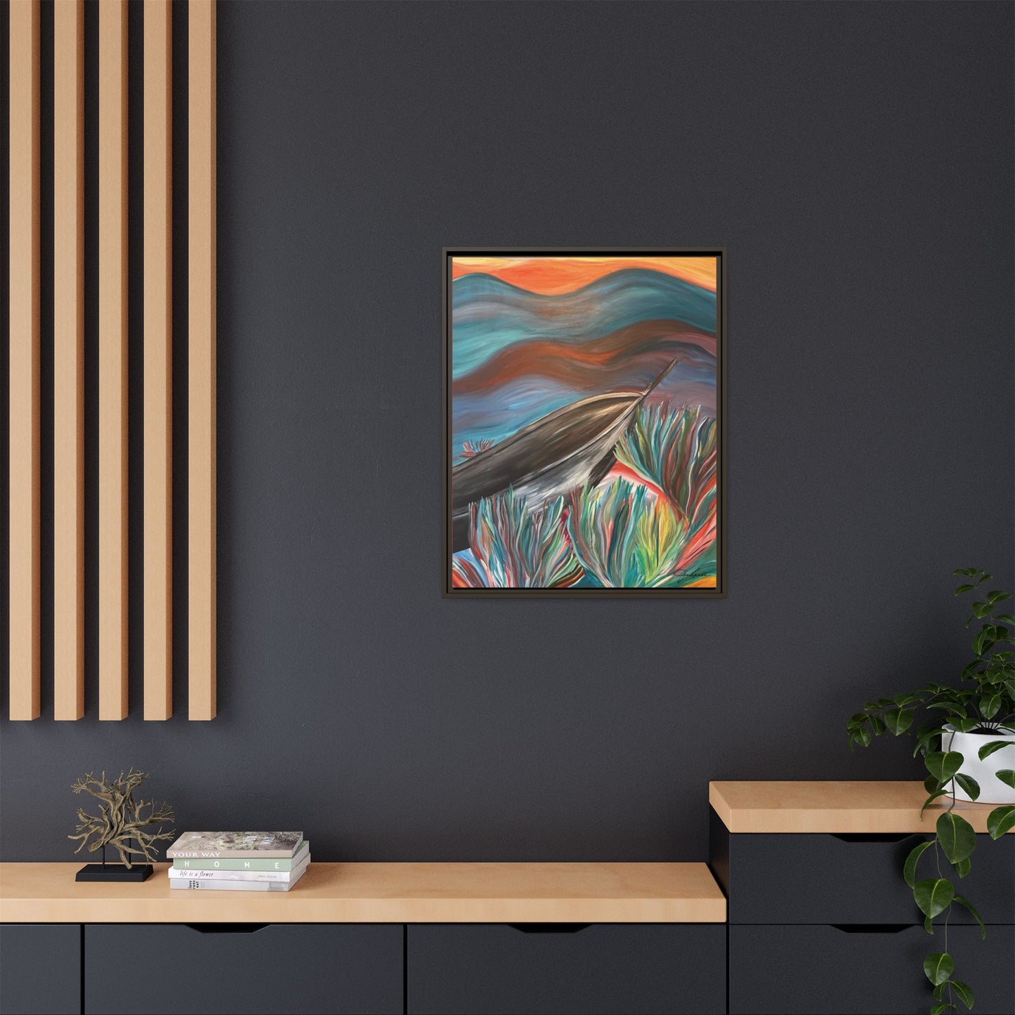'Turn Your Pain Into Power' Canvas Print